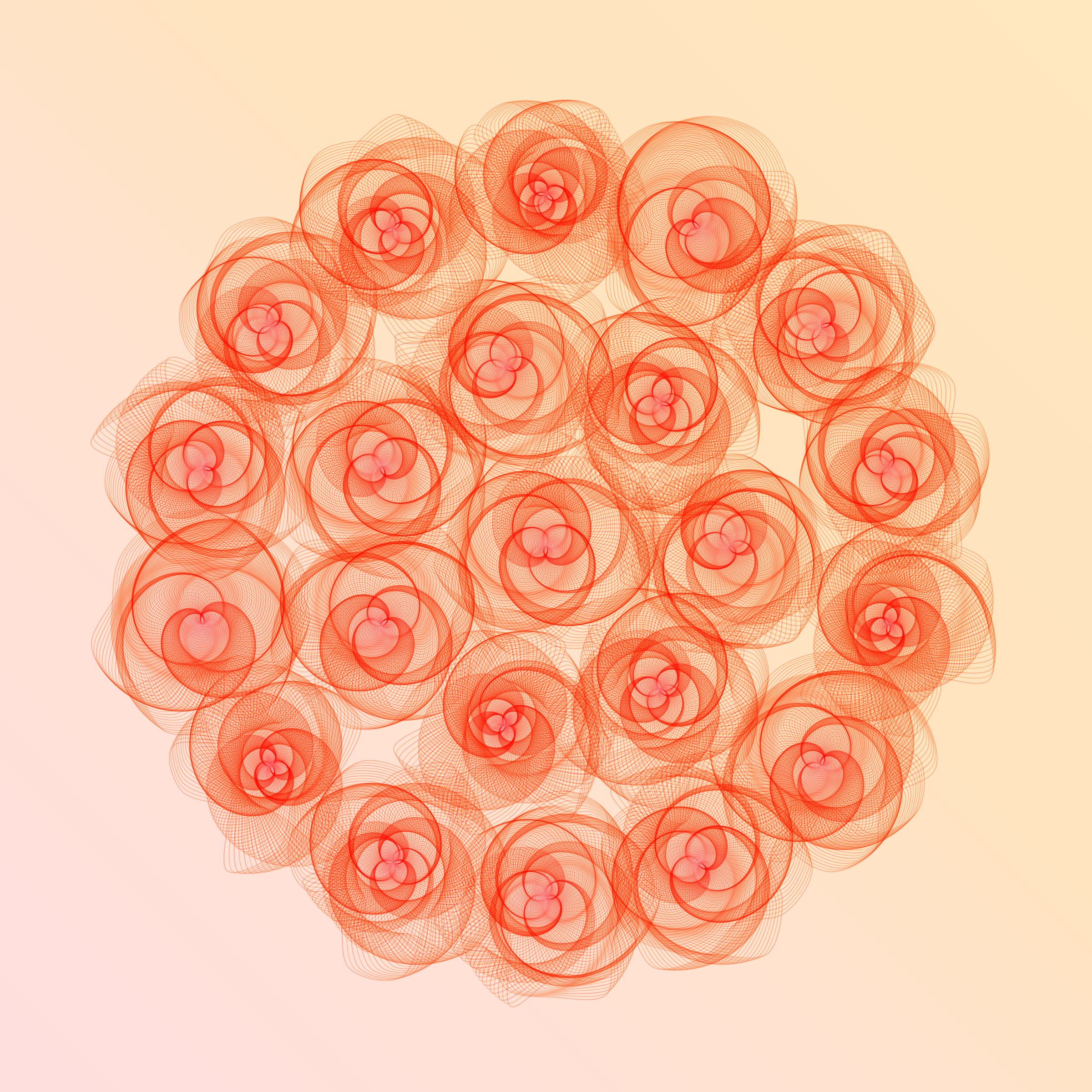 Art Blocks - Art Blocks v2 - Flowers #4945 - NFT # 116004945