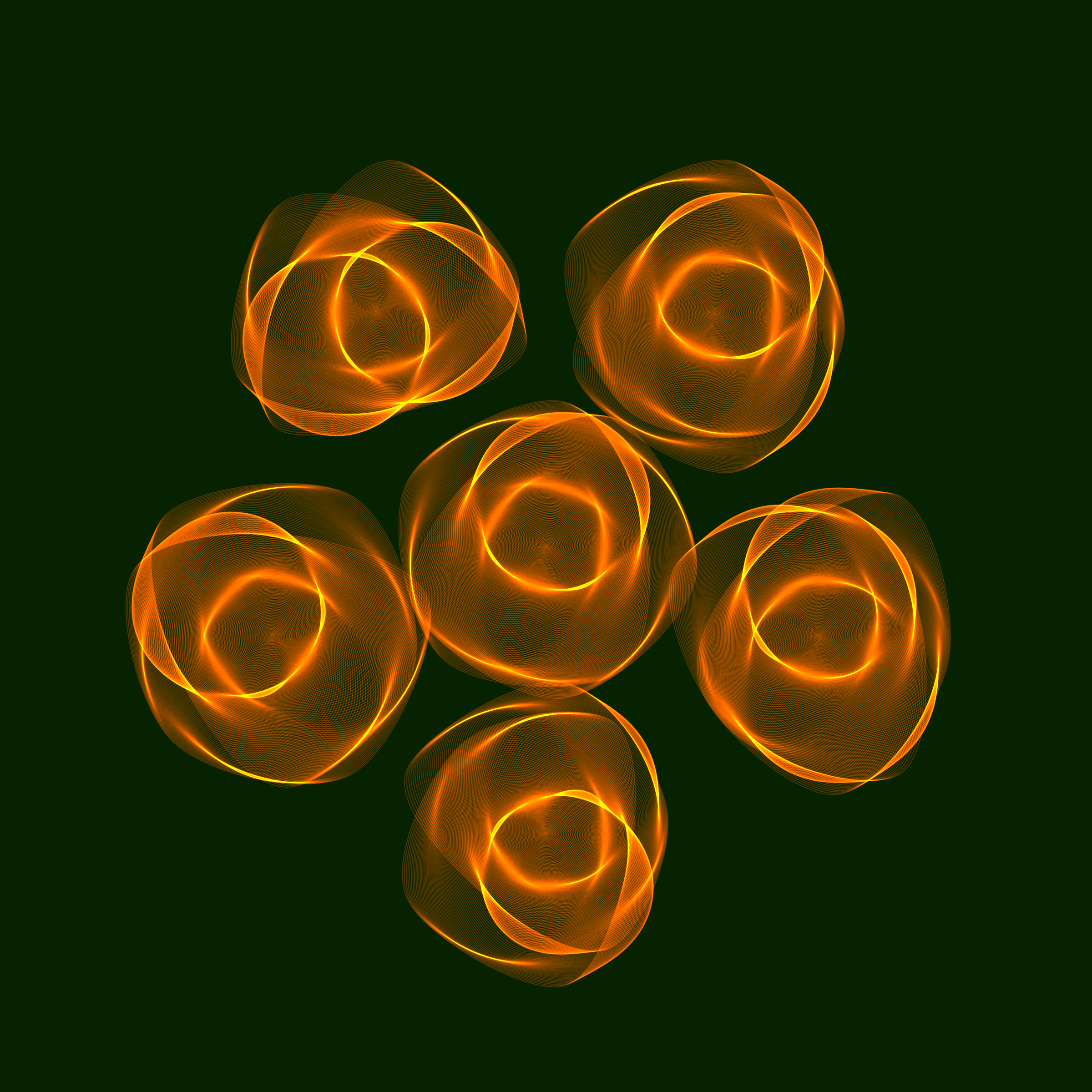 Art Blocks - Art Blocks v2 - Flowers #4946 - NFT # 116004946