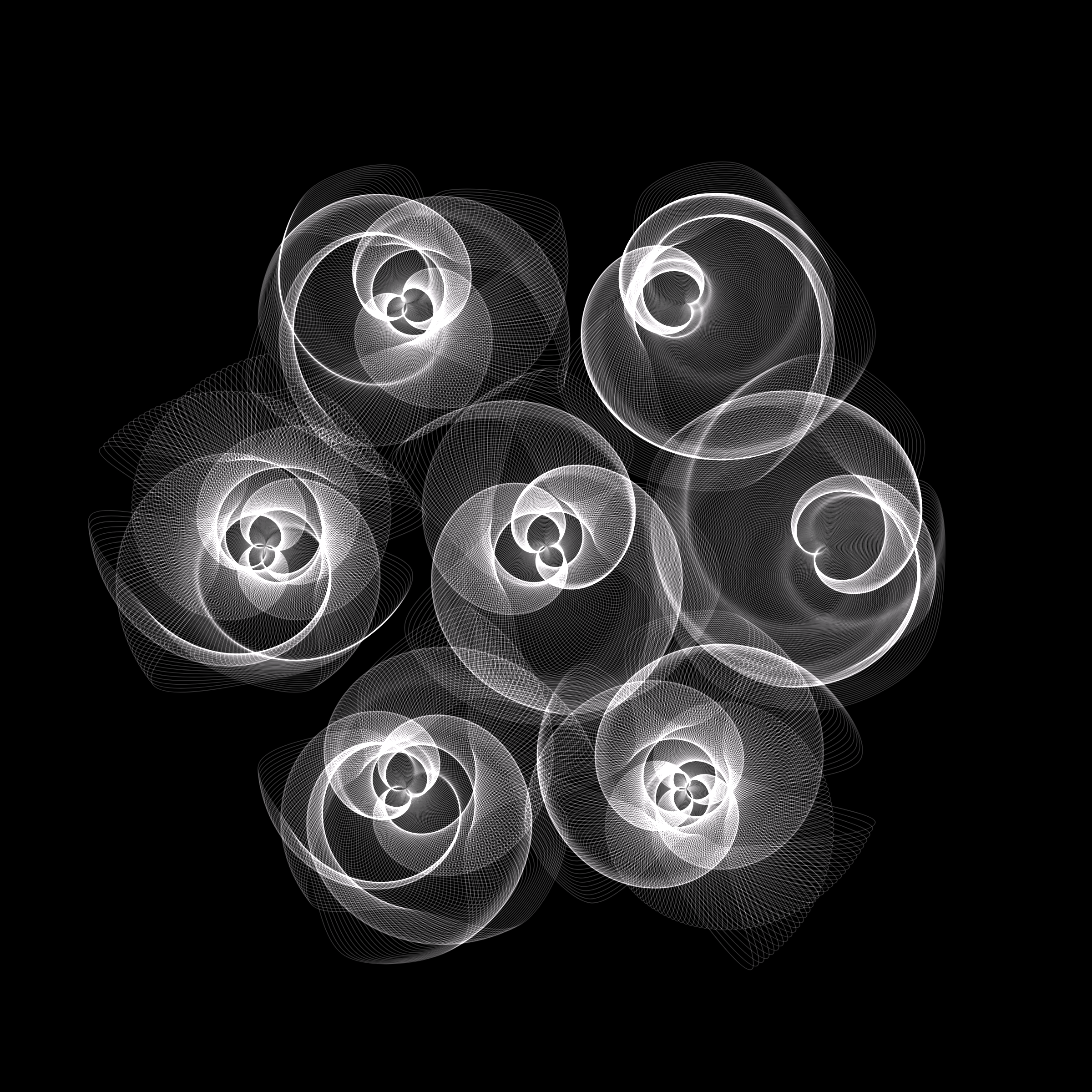 Art Blocks - Art Blocks v2 - Flowers #4947 - NFT # 116004947