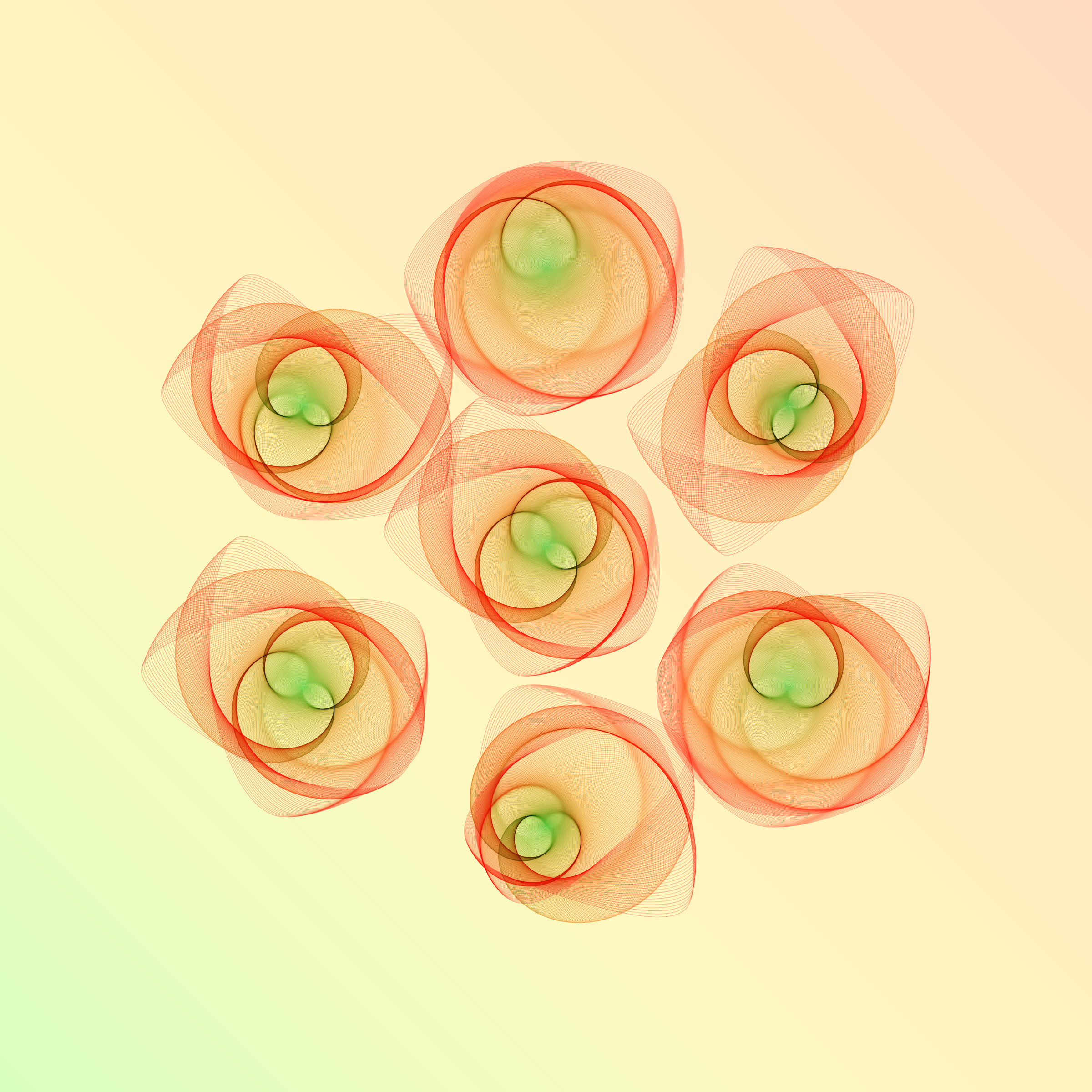 Art Blocks - Art Blocks v2 - Flowers #4953 - NFT # 116004953