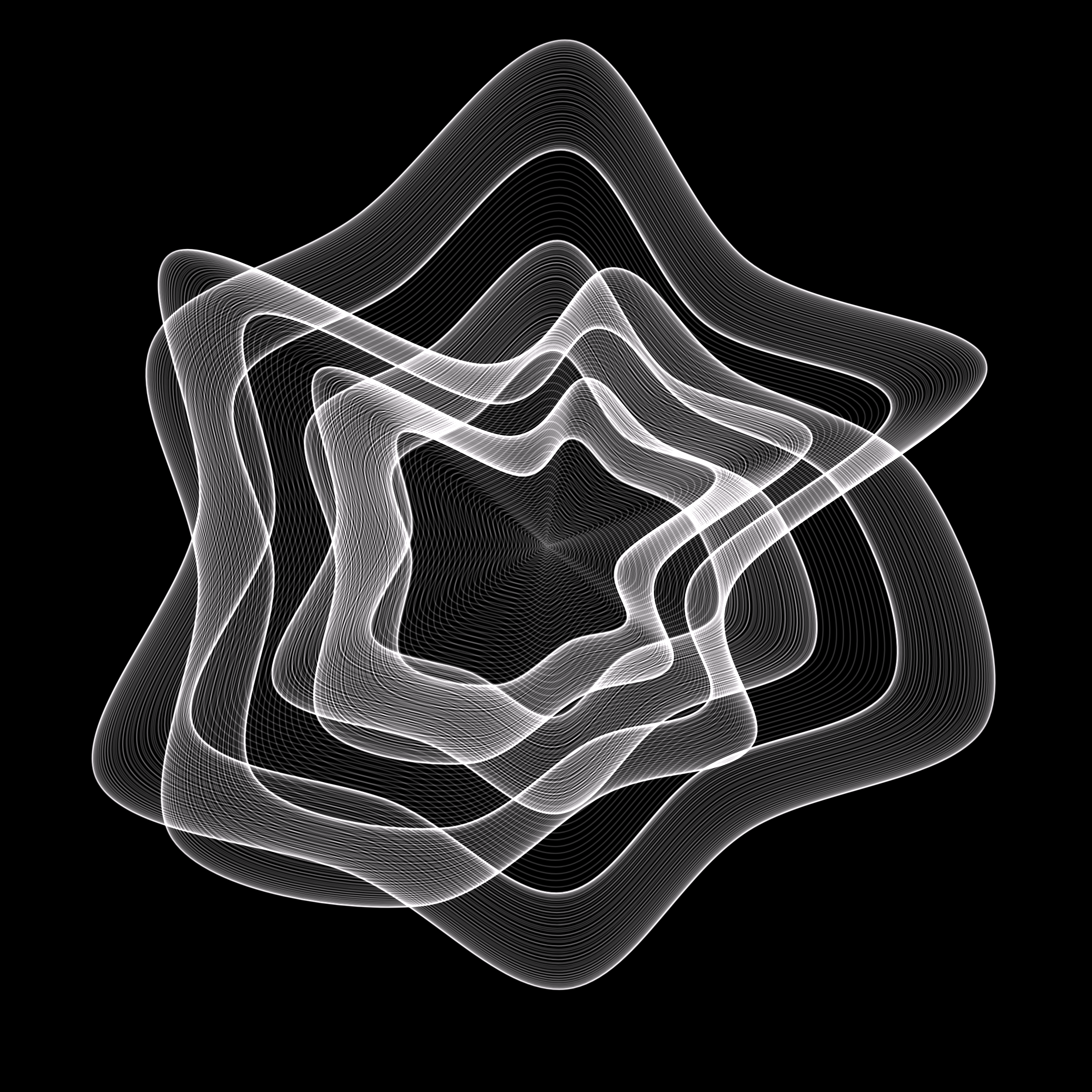 Art Blocks - Art Blocks v2 - Flowers #4955 - NFT # 116004955