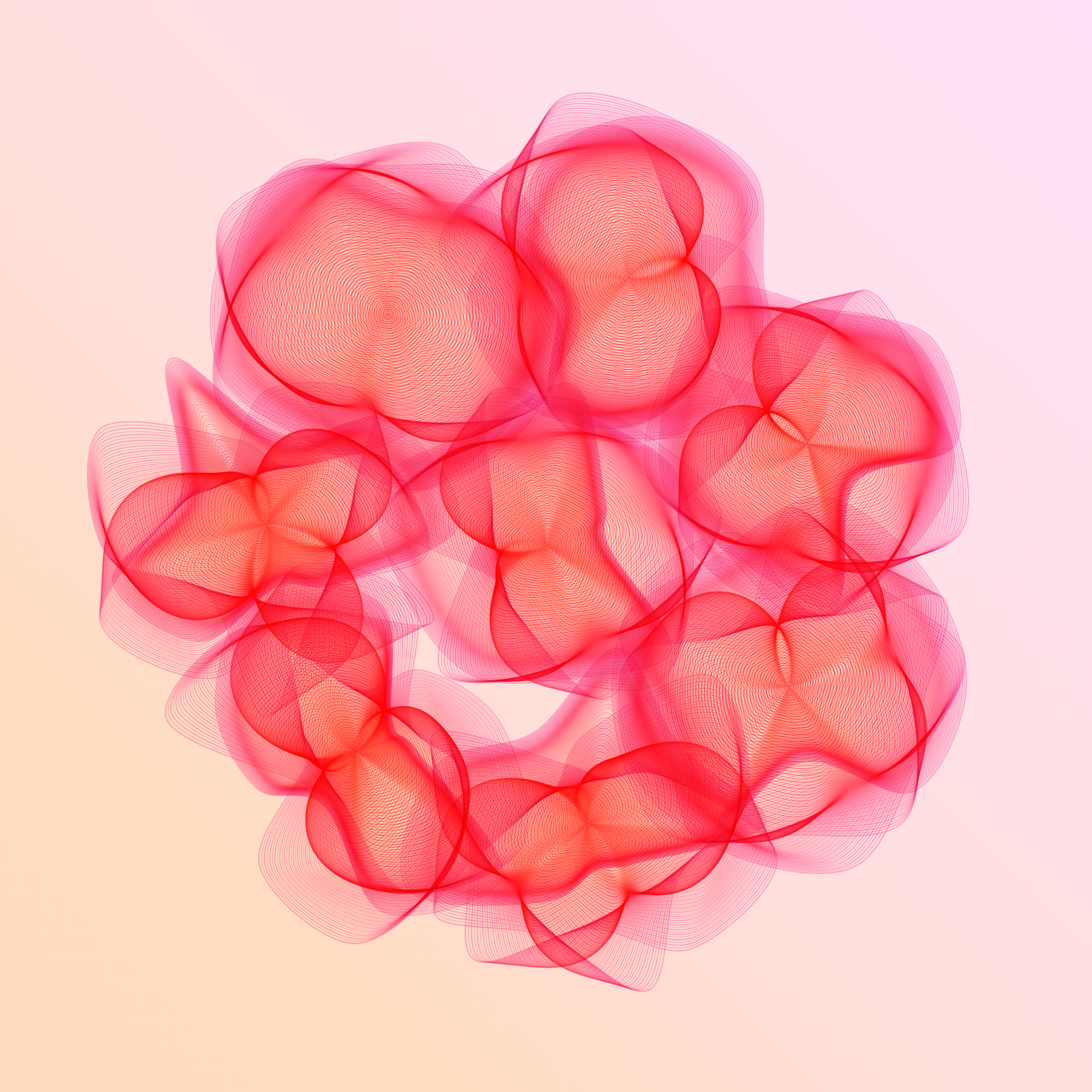 Art Blocks - Art Blocks v2 - Flowers #4957 - NFT # 116004957