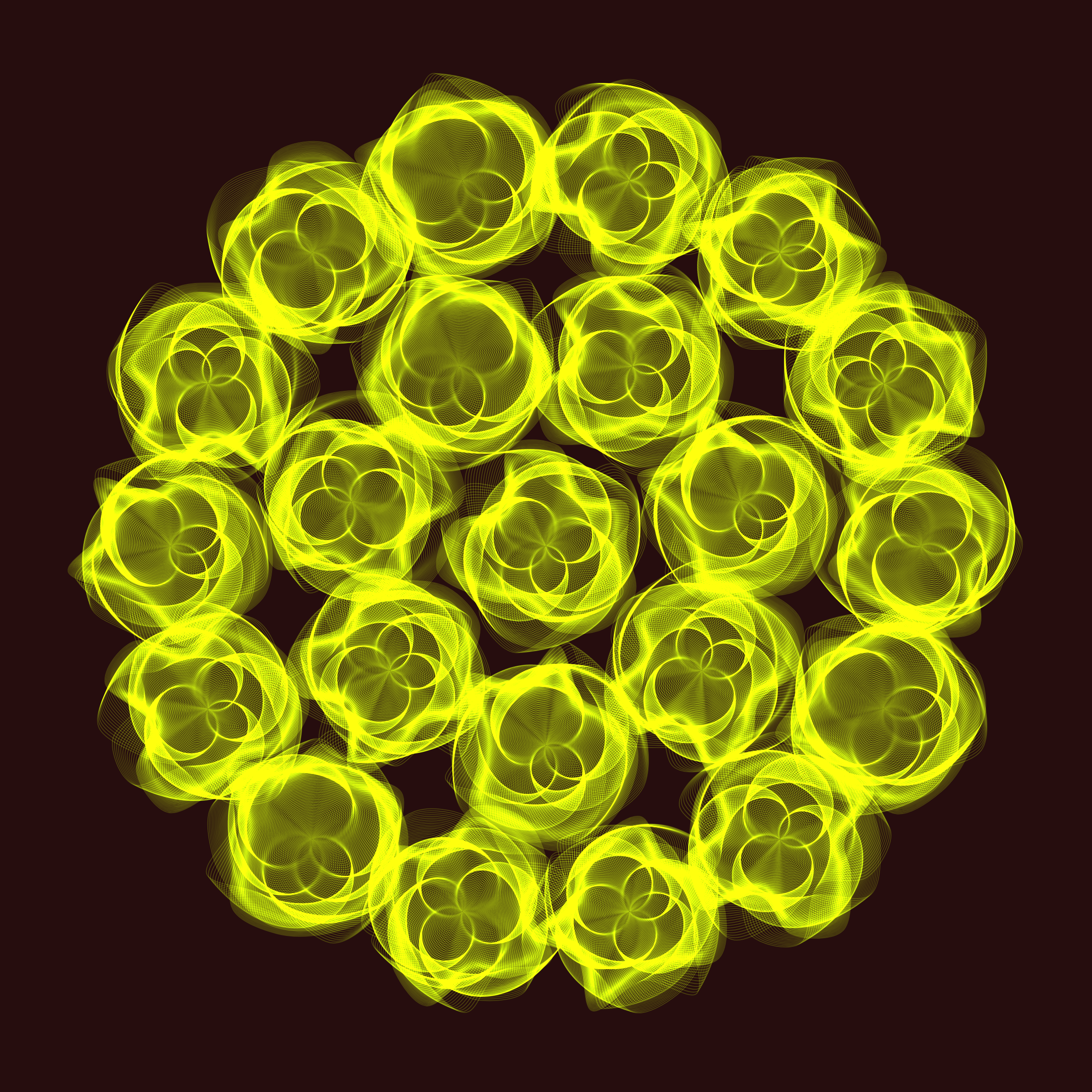 Art Blocks - Art Blocks v2 - Flowers #4969 - NFT # 116004969