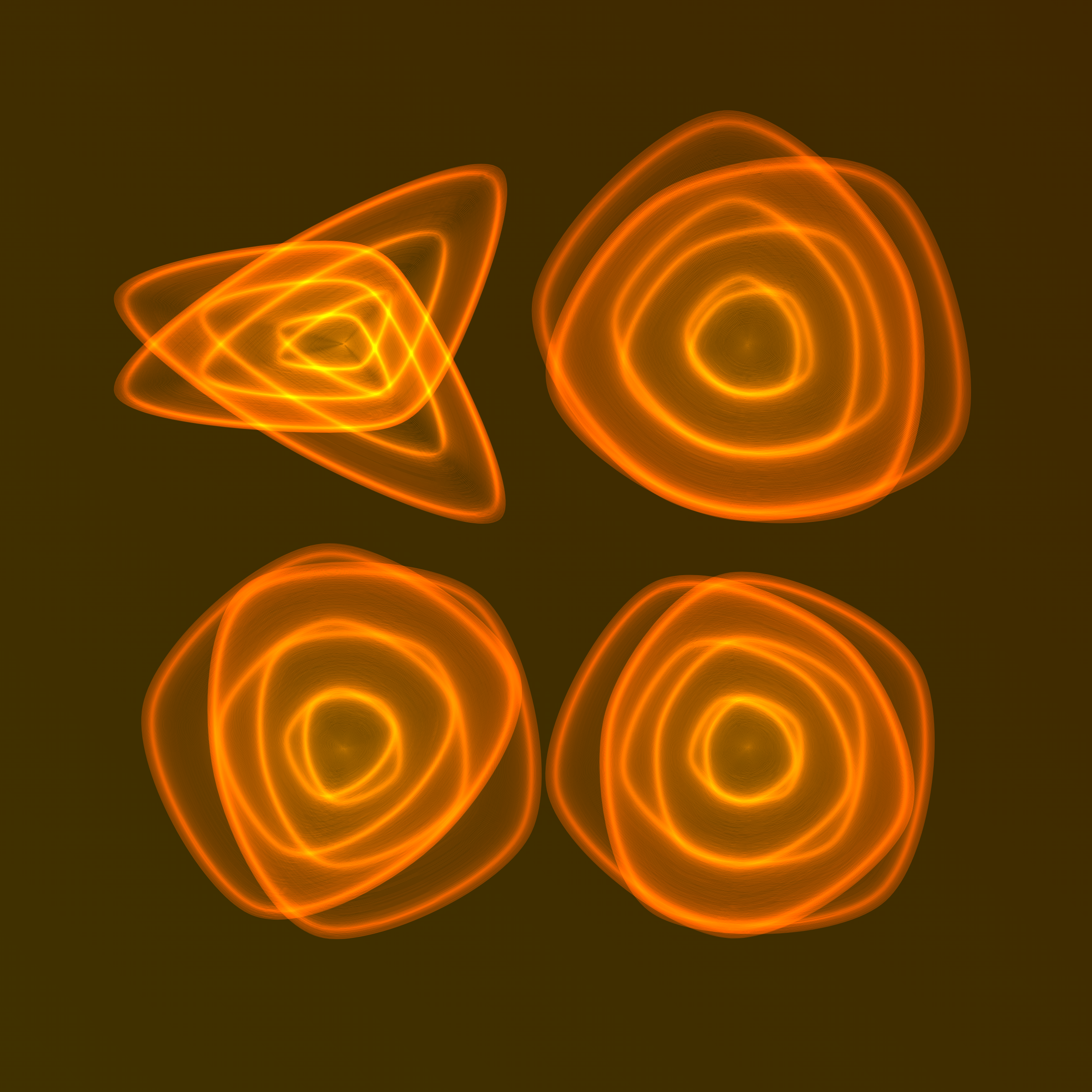 Art Blocks - Art Blocks v2 - Flowers #4974 - NFT # 116004974