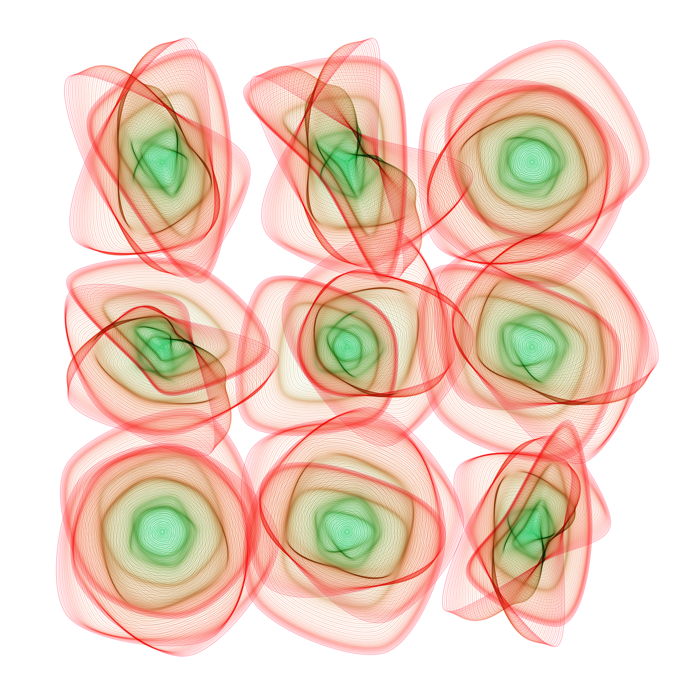 Art Blocks - Art Blocks v2 - Flowers #4975 - NFT # 116004975