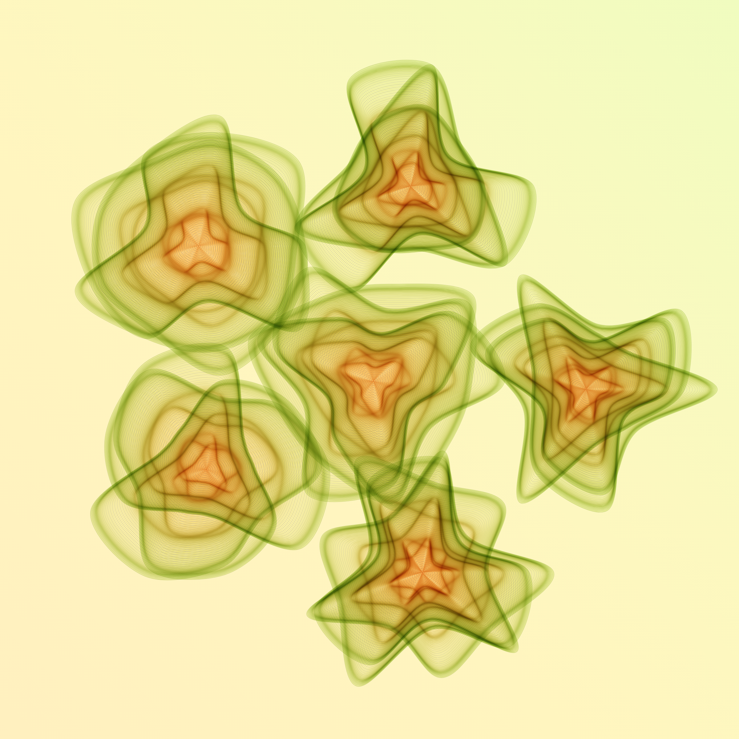 Art Blocks - Art Blocks v2 - Flowers #4977 - NFT # 116004977