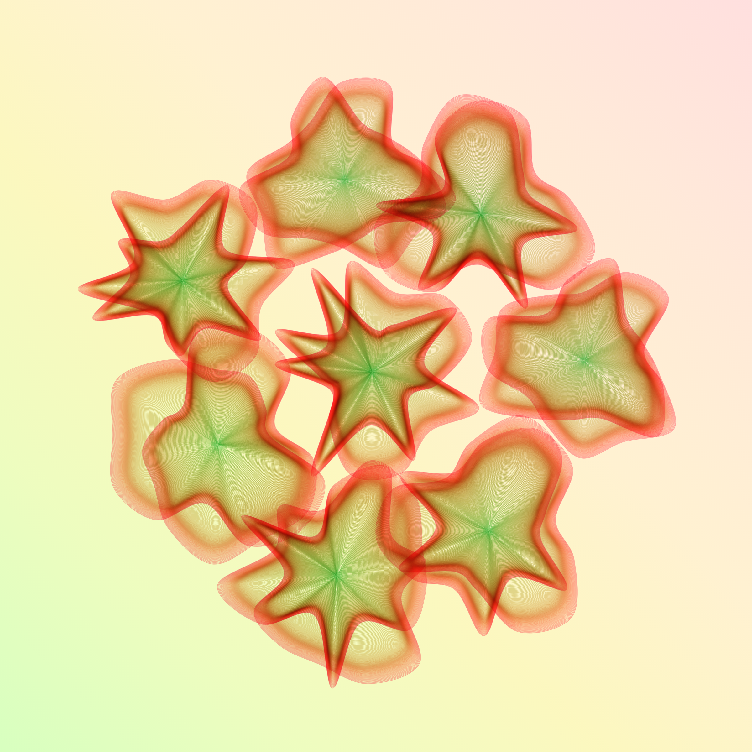 Art Blocks - Art Blocks v2 - Flowers #4988 - NFT # 116004988