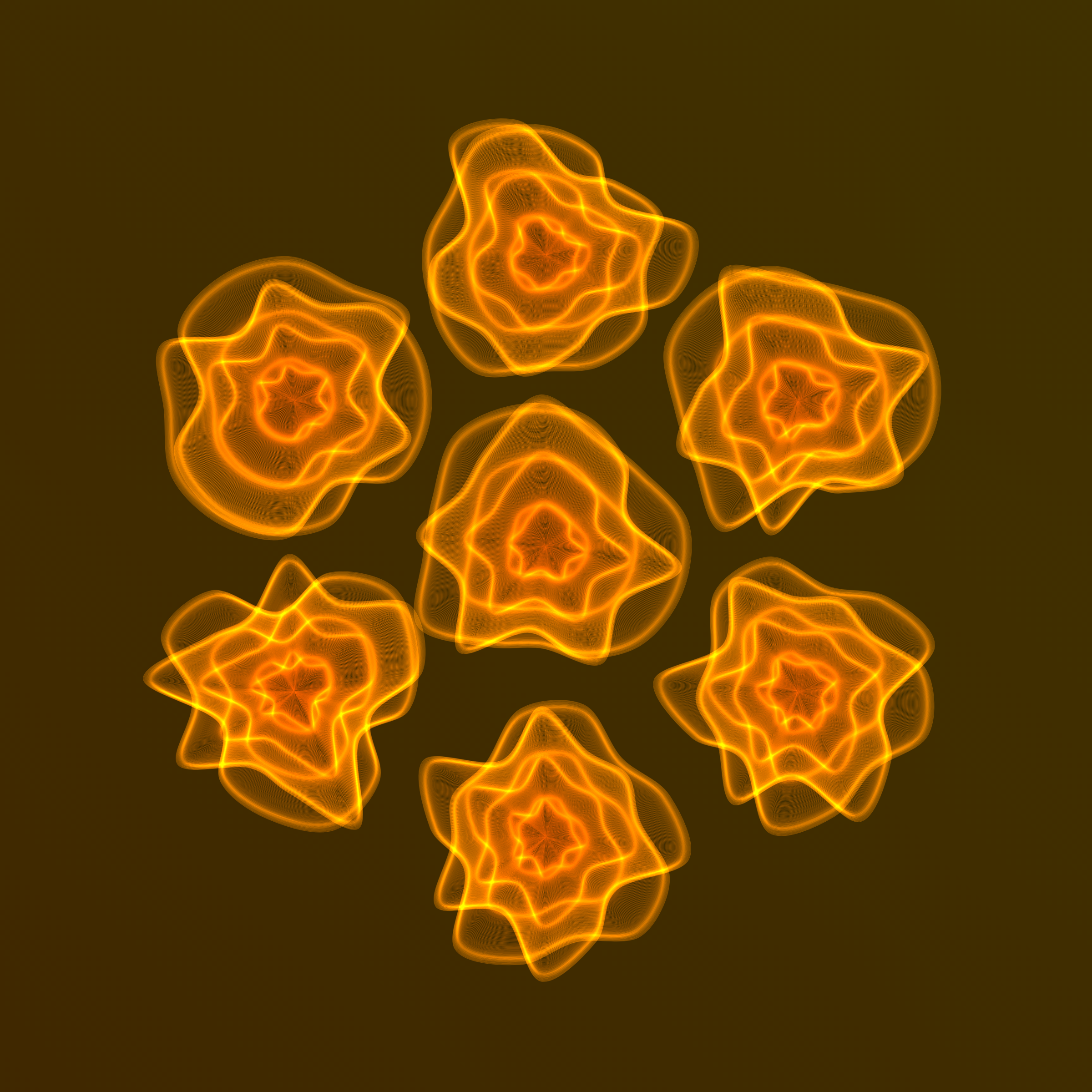 Art Blocks - Art Blocks v2 - Flowers #4990 - NFT # 116004990