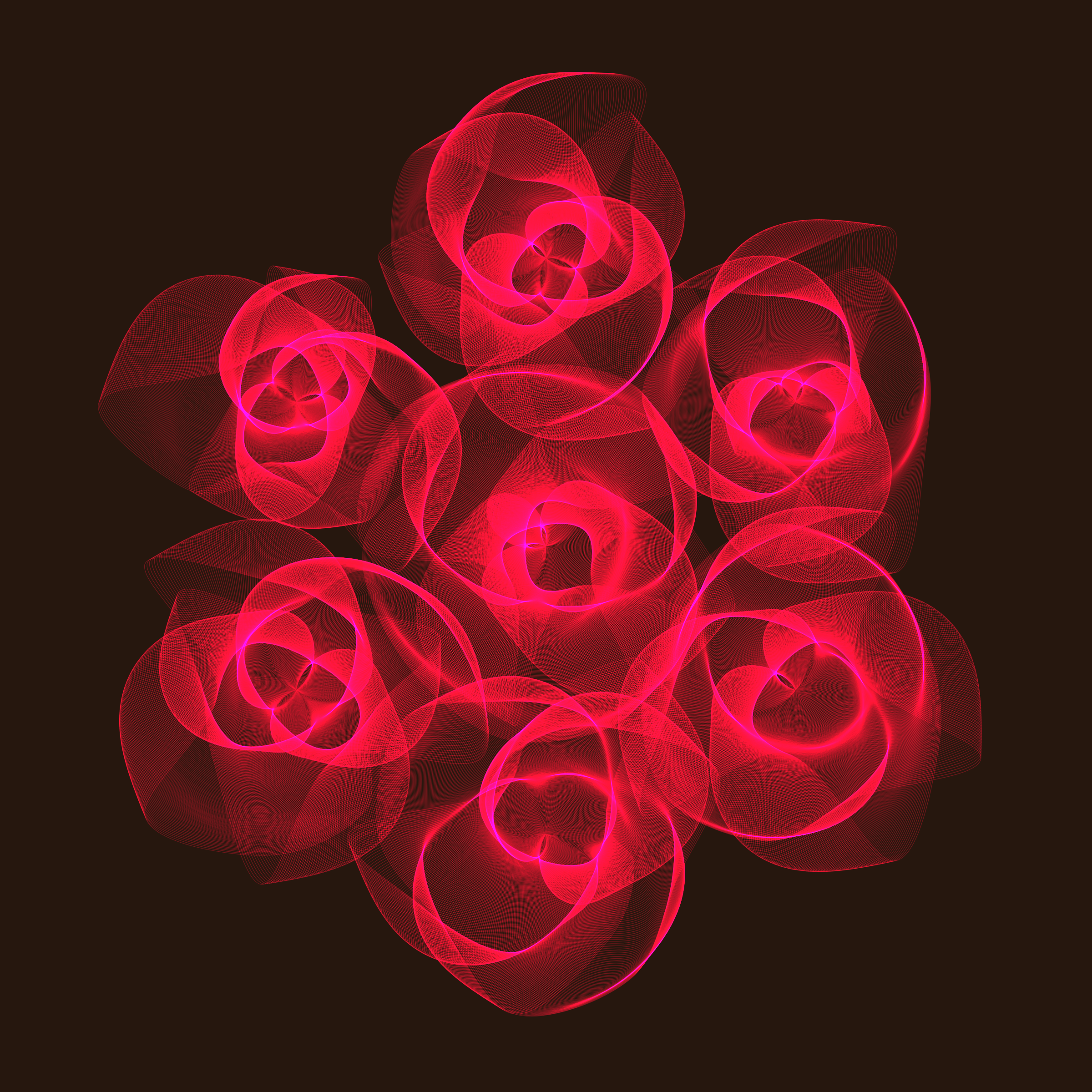 Art Blocks - Art Blocks v2 - Flowers #4991 - NFT # 116004991