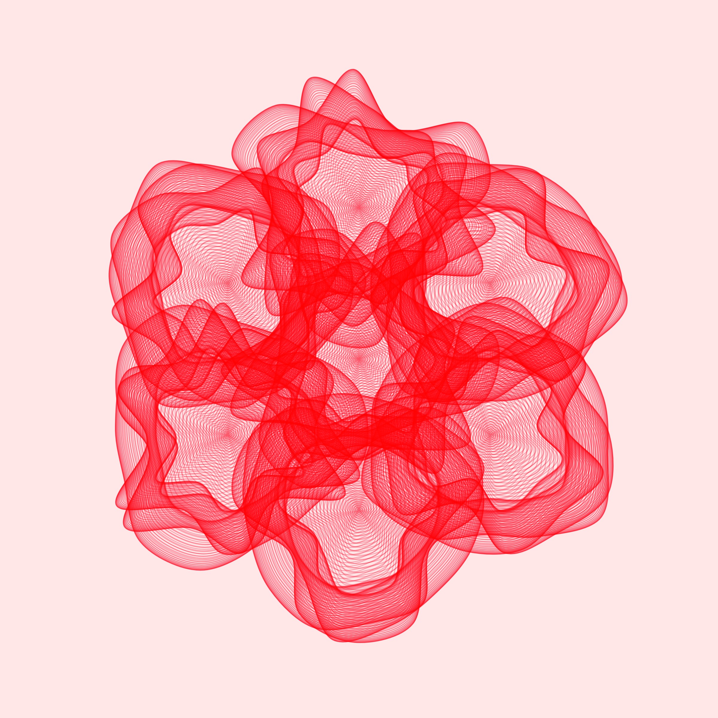 Art Blocks - Art Blocks v2 - Flowers #5006 - NFT # 116005006