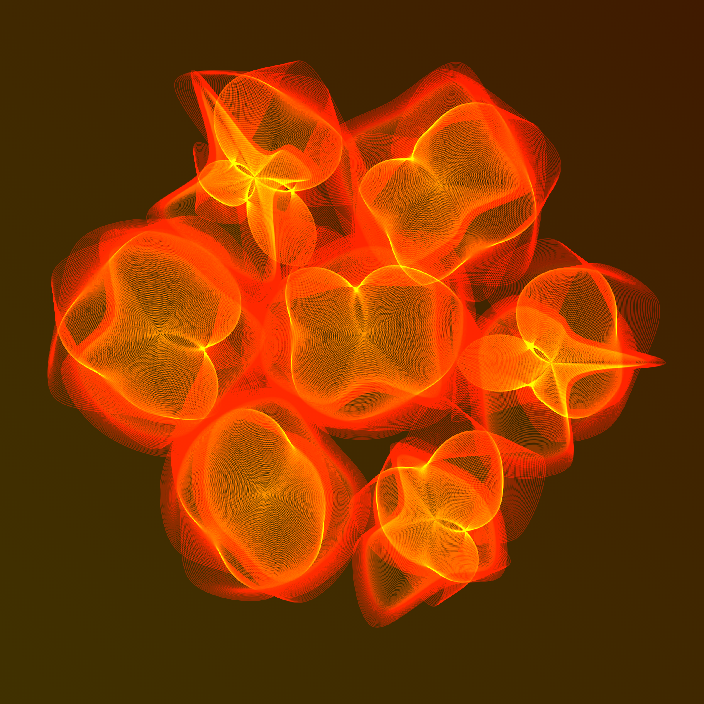 Art Blocks - Art Blocks v2 - Flowers #5020 - NFT # 116005020