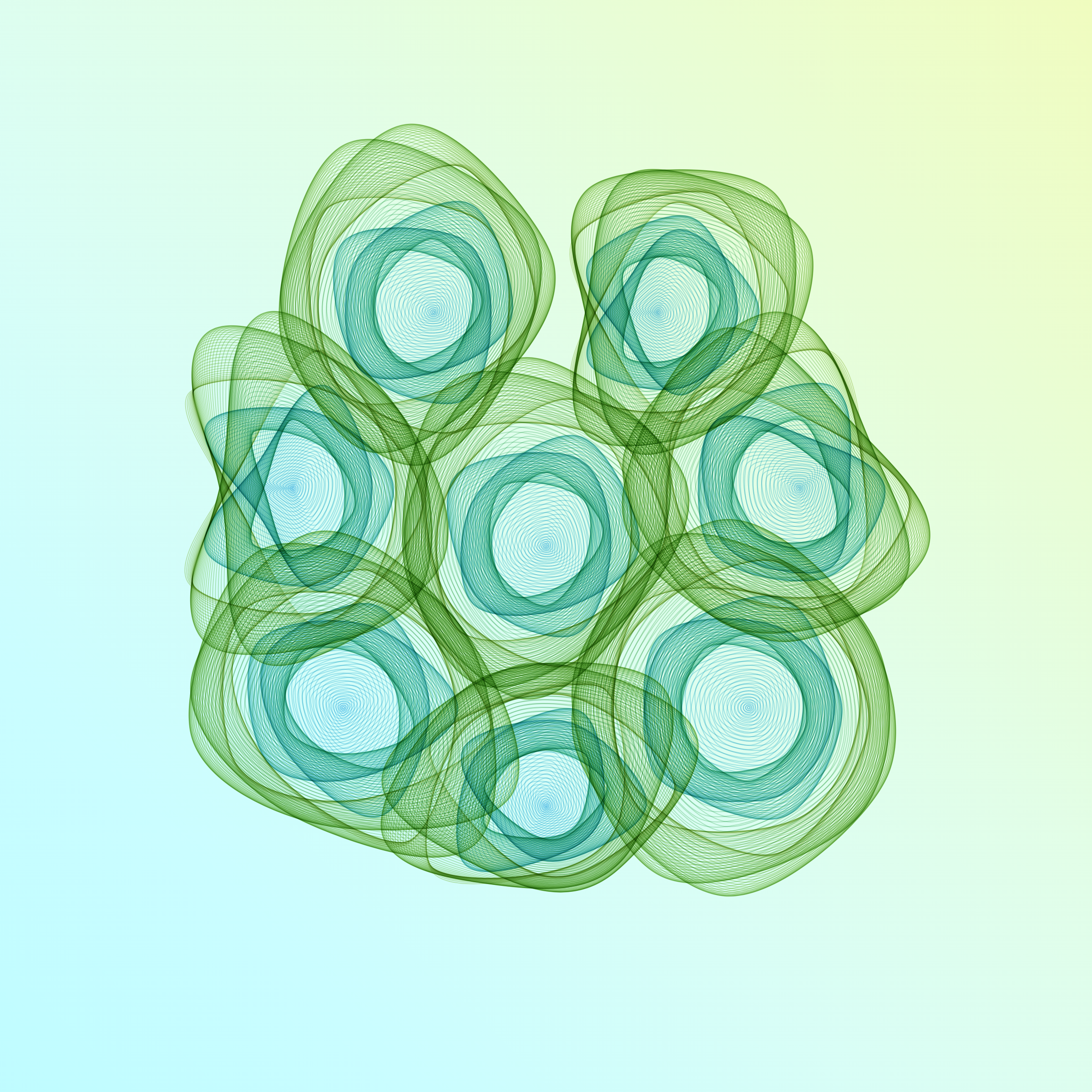 Art Blocks - Art Blocks v2 - Flowers #5023 - NFT # 116005023