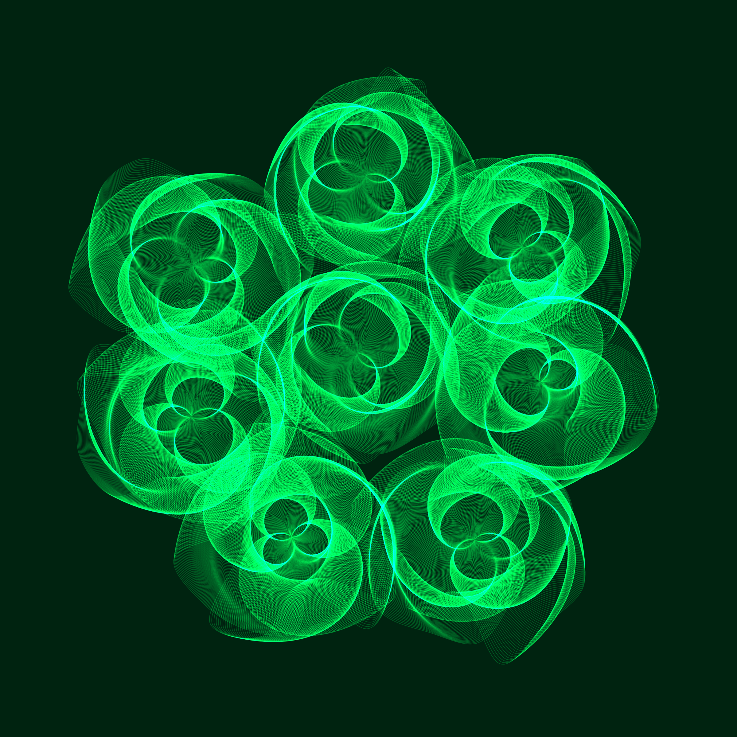 Art Blocks - Art Blocks v2 - Flowers #5026 - NFT # 116005026