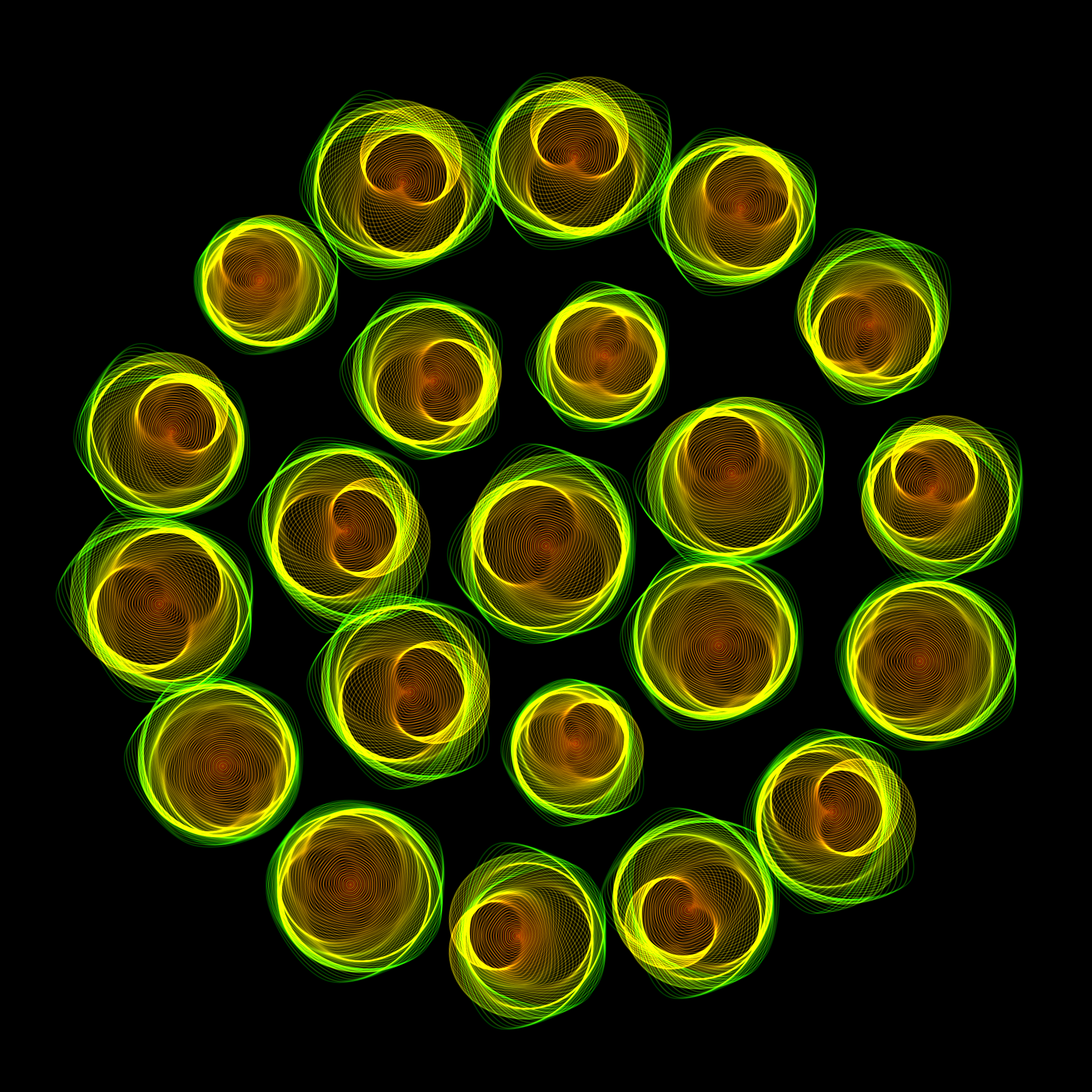 Art Blocks - Art Blocks v2 - Flowers #5029 - NFT # 116005029