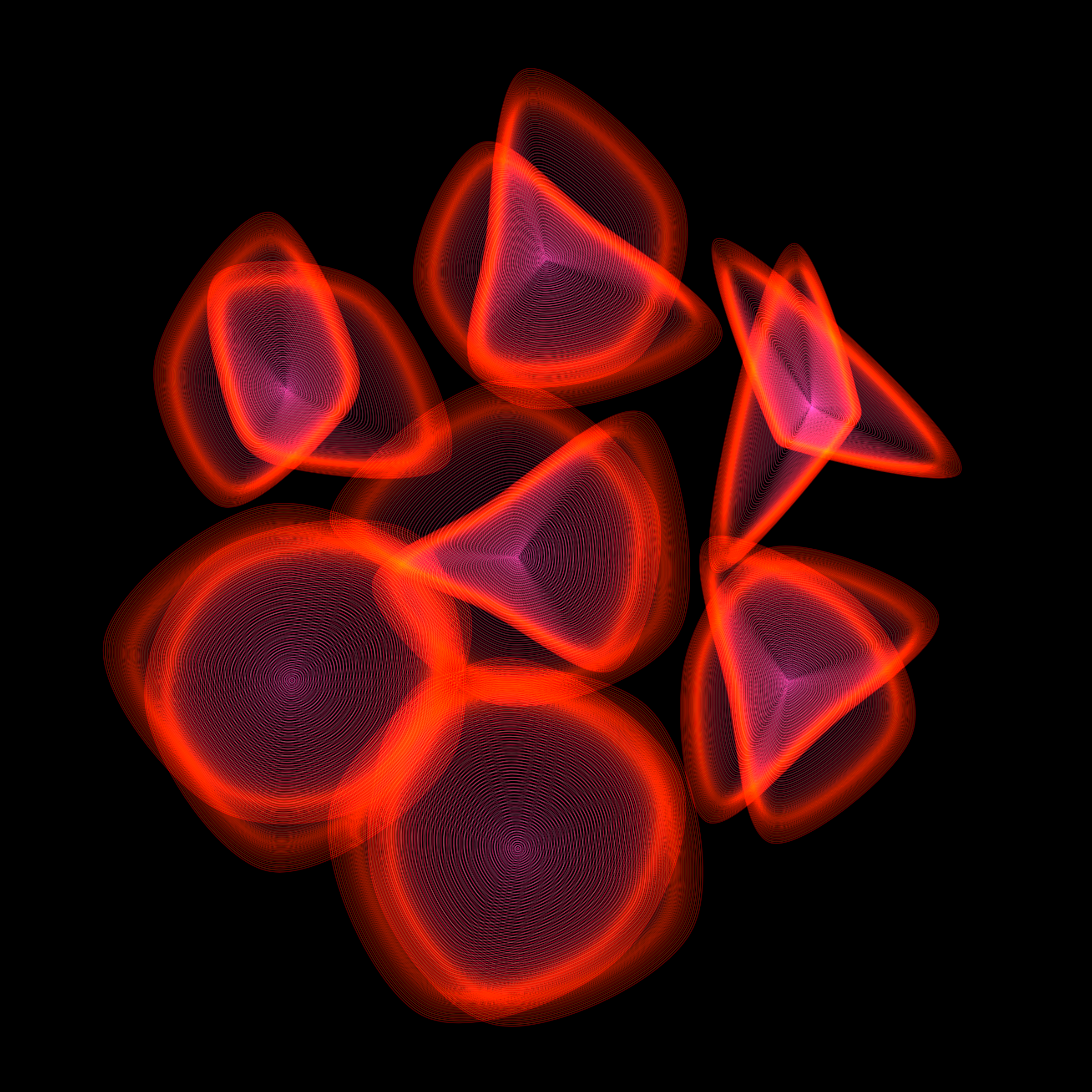 Art Blocks - Art Blocks v2 - Flowers #5038 - NFT # 116005038