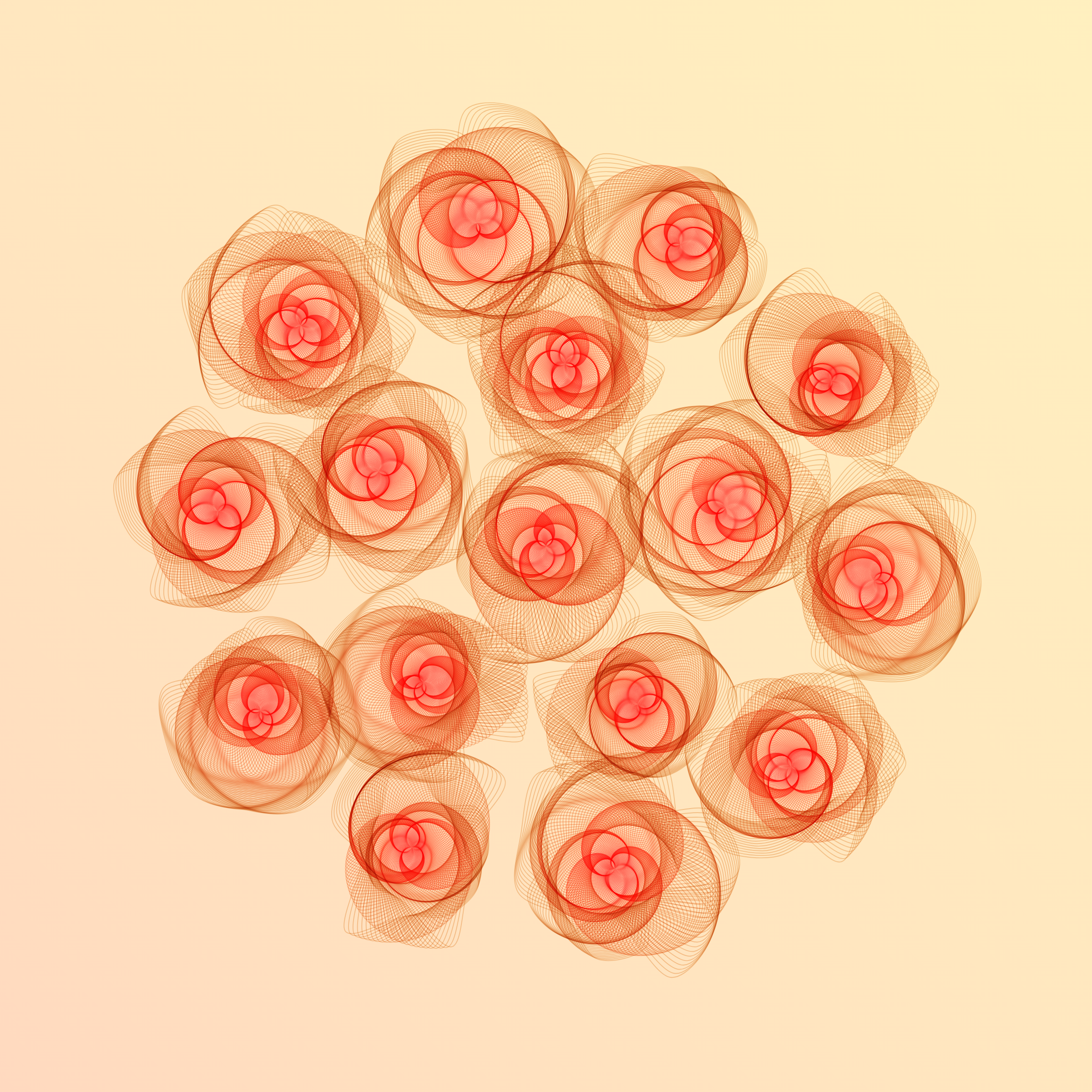 Art Blocks - Art Blocks v2 - Flowers #5041 - NFT # 116005041