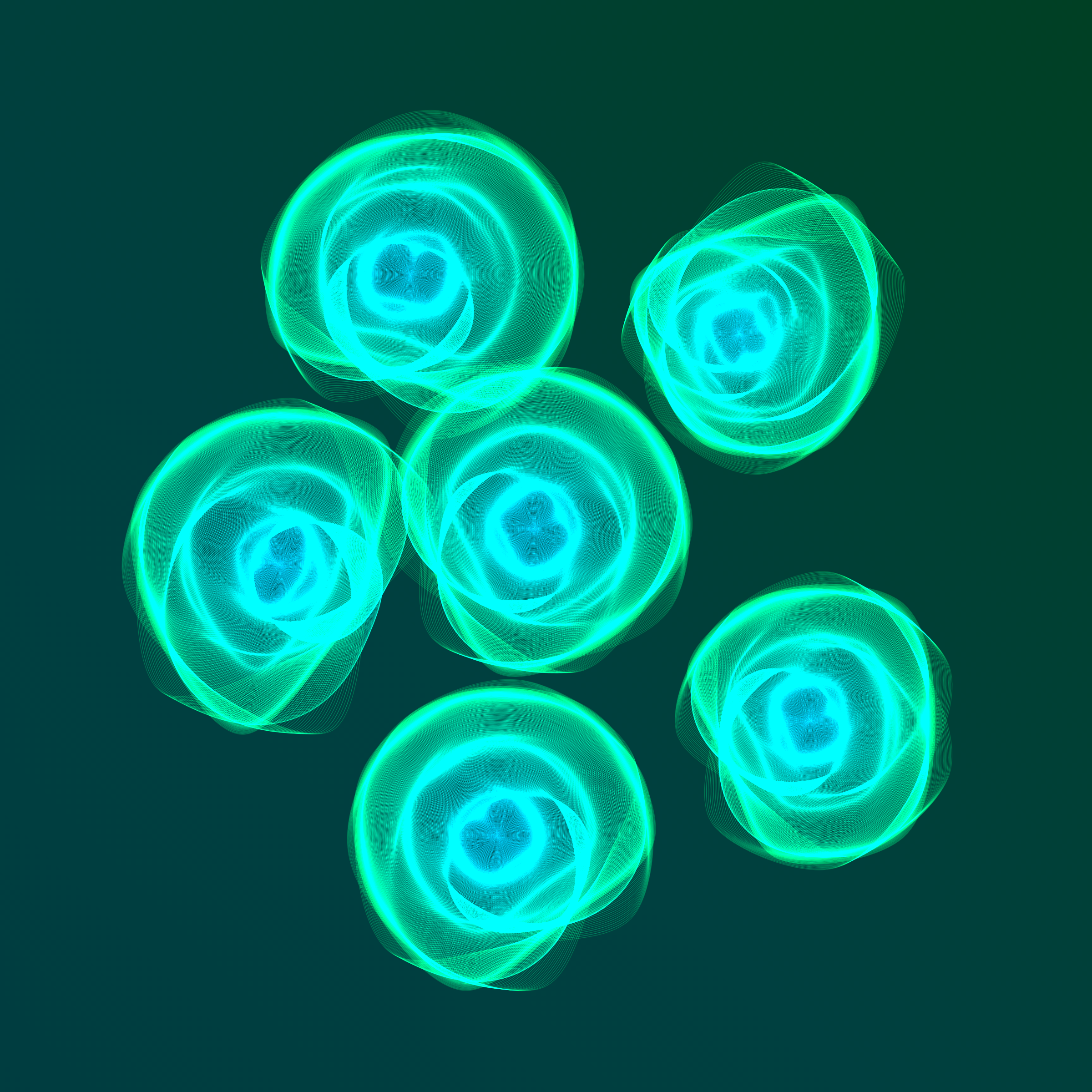 Art Blocks - Art Blocks v2 - Flowers #5044 - NFT # 116005044