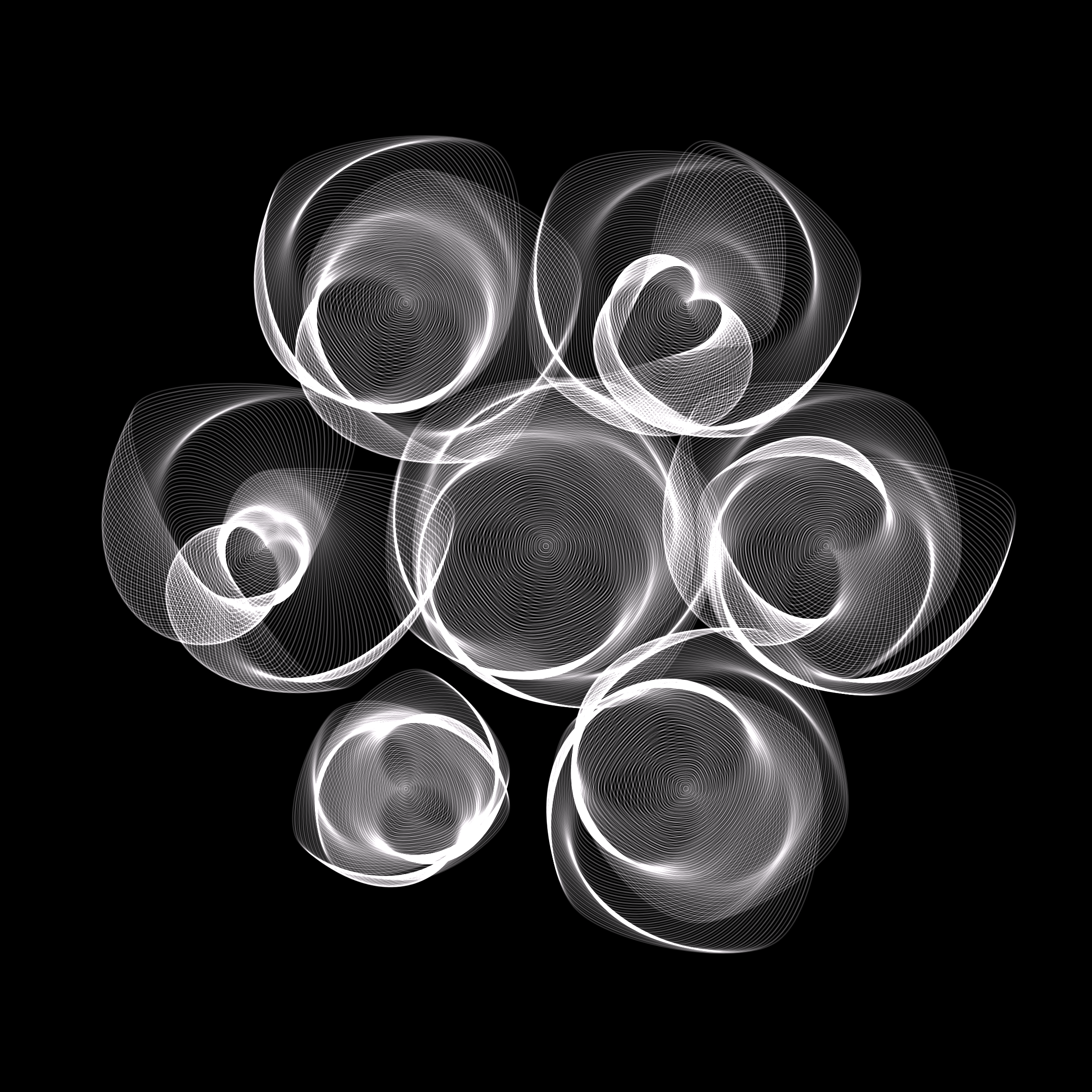 Art Blocks - Art Blocks v2 - Flowers #5045 - NFT # 116005045