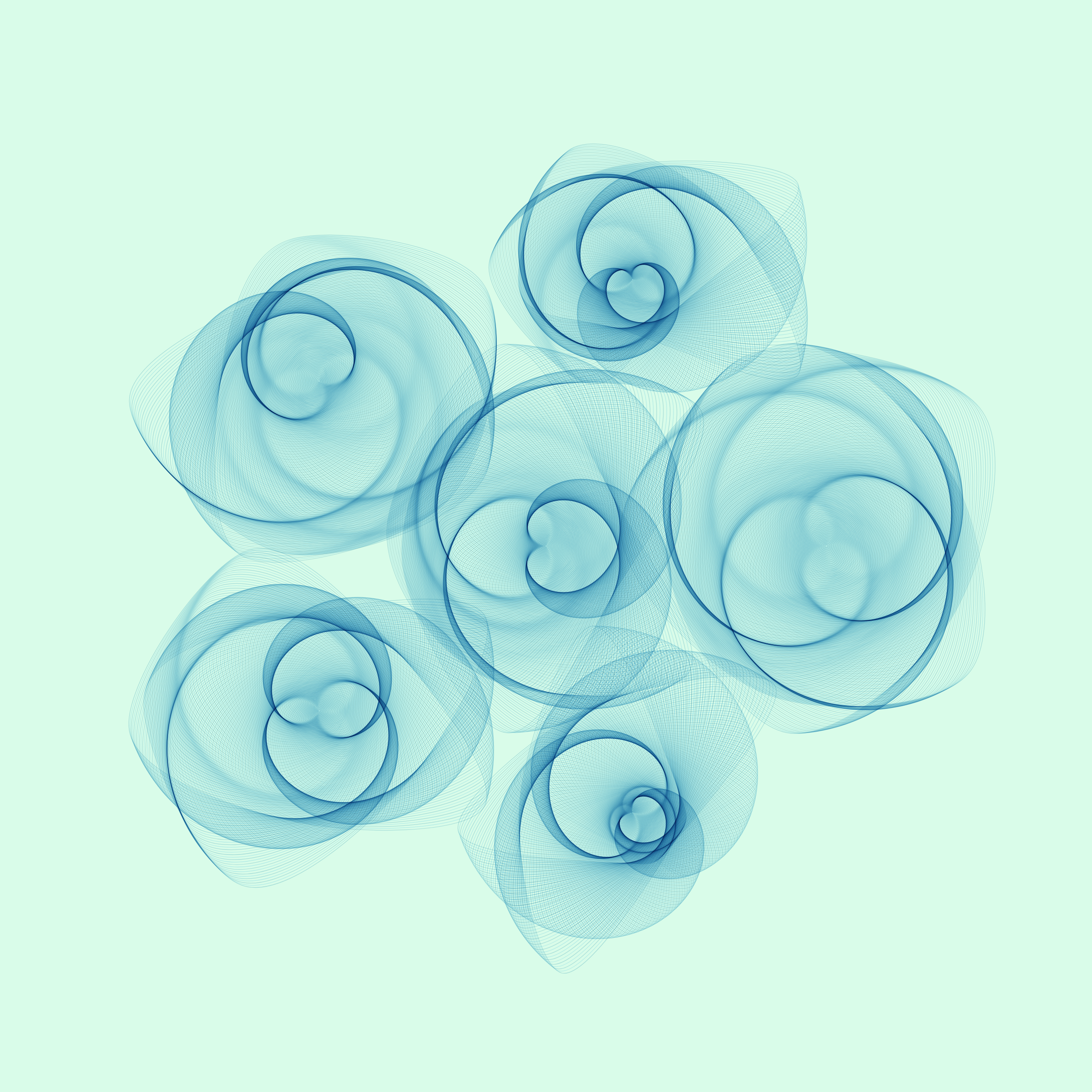 Art Blocks - Art Blocks v2 - Flowers #5046 - NFT # 116005046