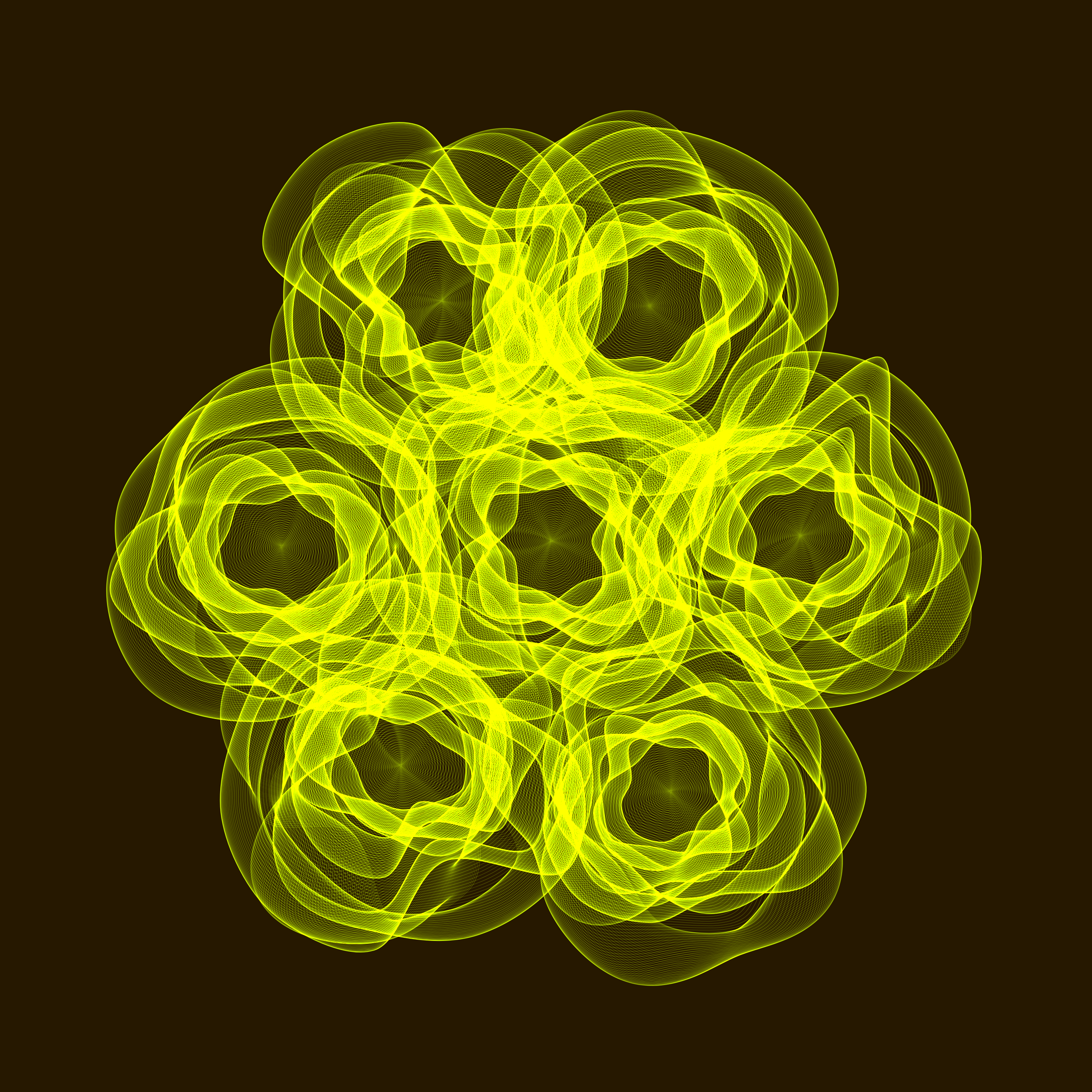 Art Blocks - Art Blocks v2 - Flowers #5047 - NFT # 116005047