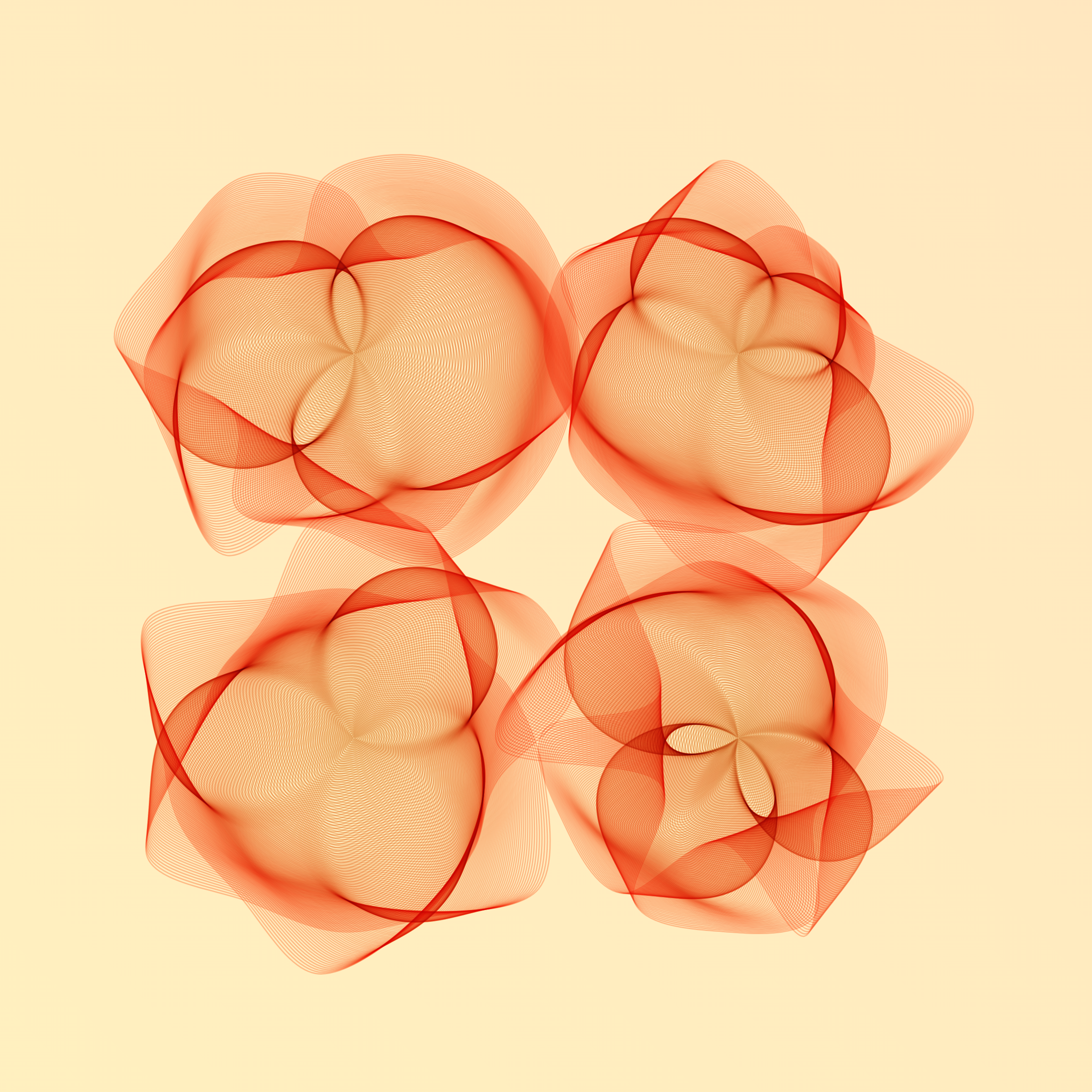 Art Blocks - Art Blocks v2 - Flowers #5052 - NFT # 116005052