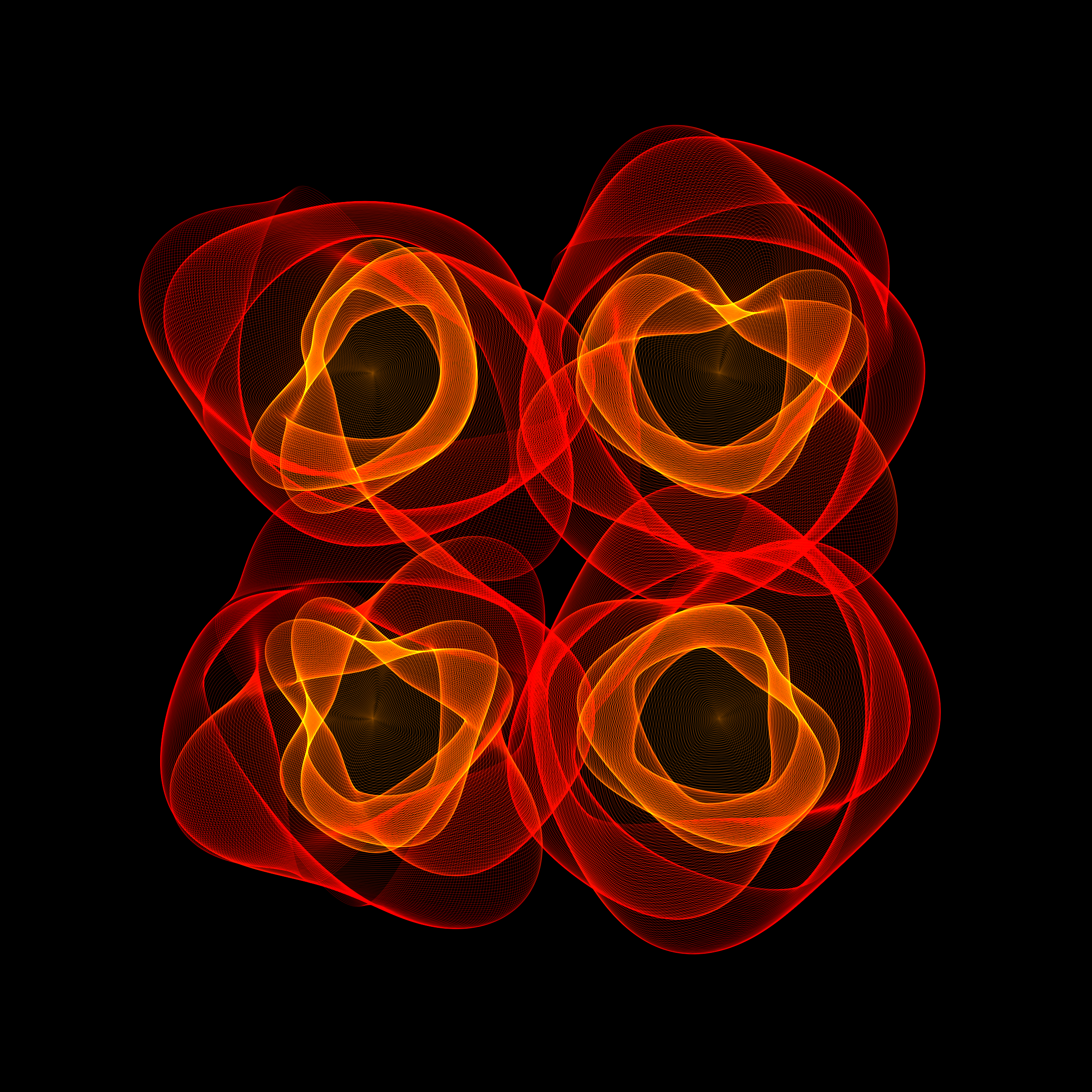 Art Blocks - Art Blocks v2 - Flowers #5061 - NFT # 116005061