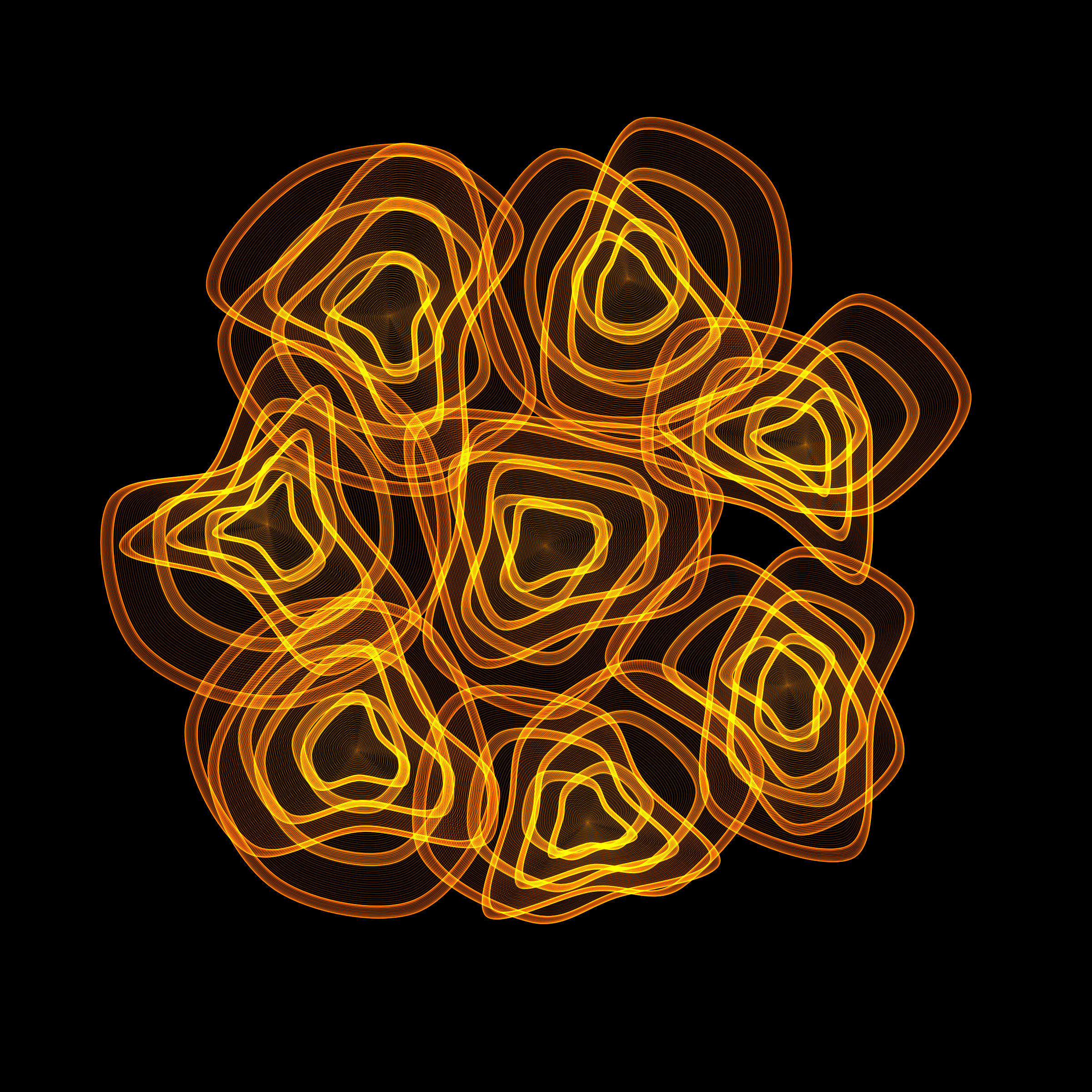 Art Blocks - Art Blocks v2 - Flowers #5062 - NFT # 116005062