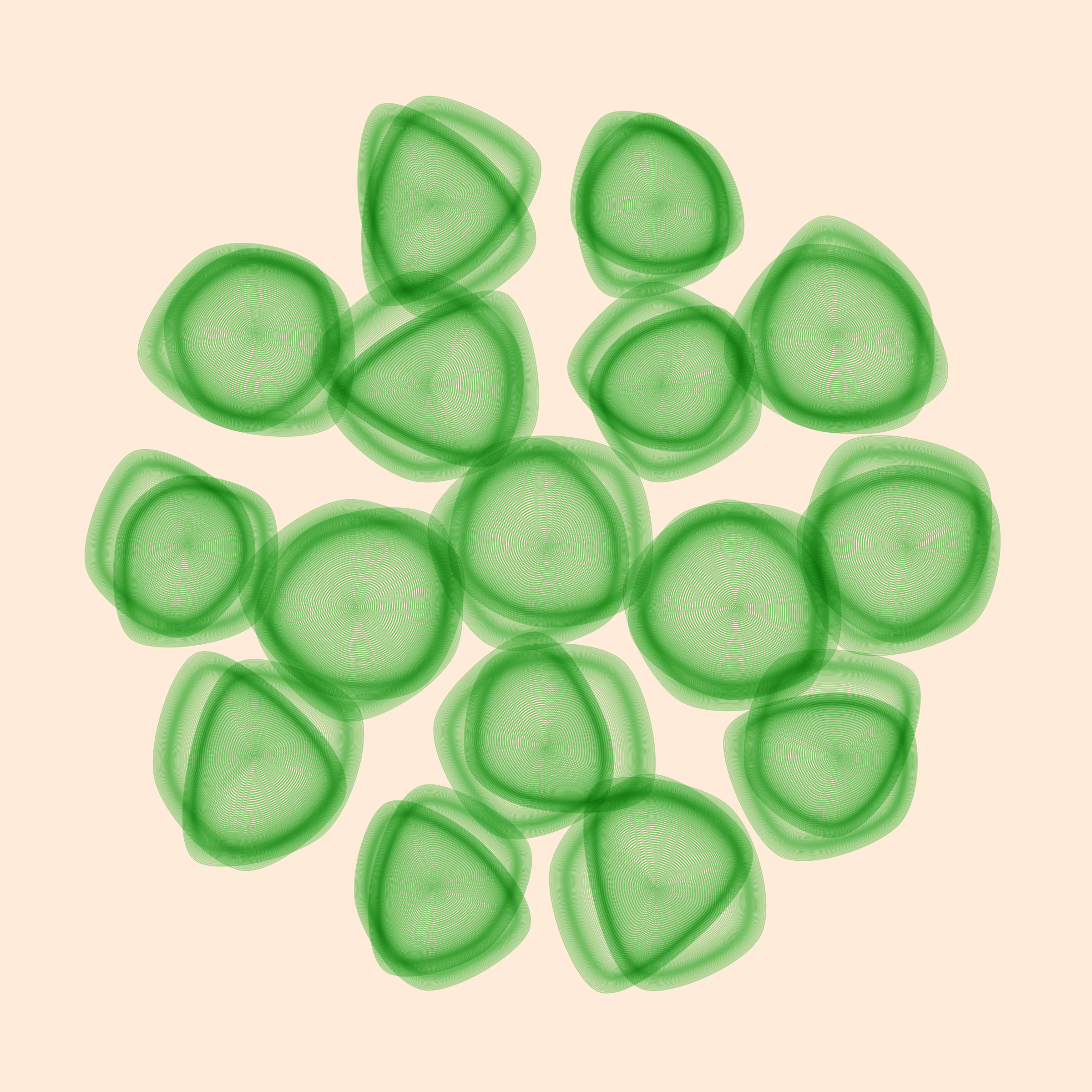 Art Blocks - Art Blocks v2 - Flowers #5066 - NFT # 116005066