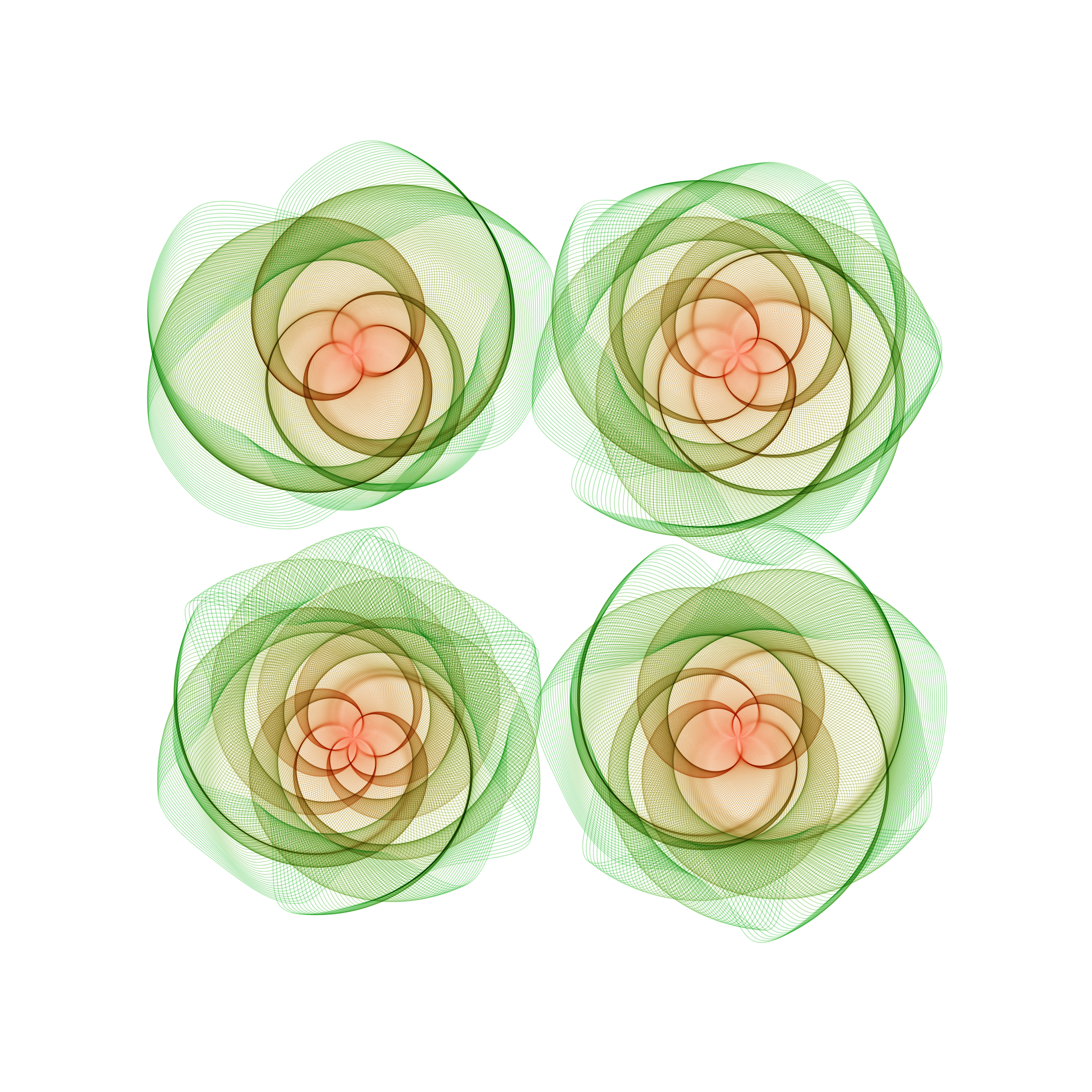 Art Blocks - Art Blocks v2 - Flowers #5067 - NFT # 116005067