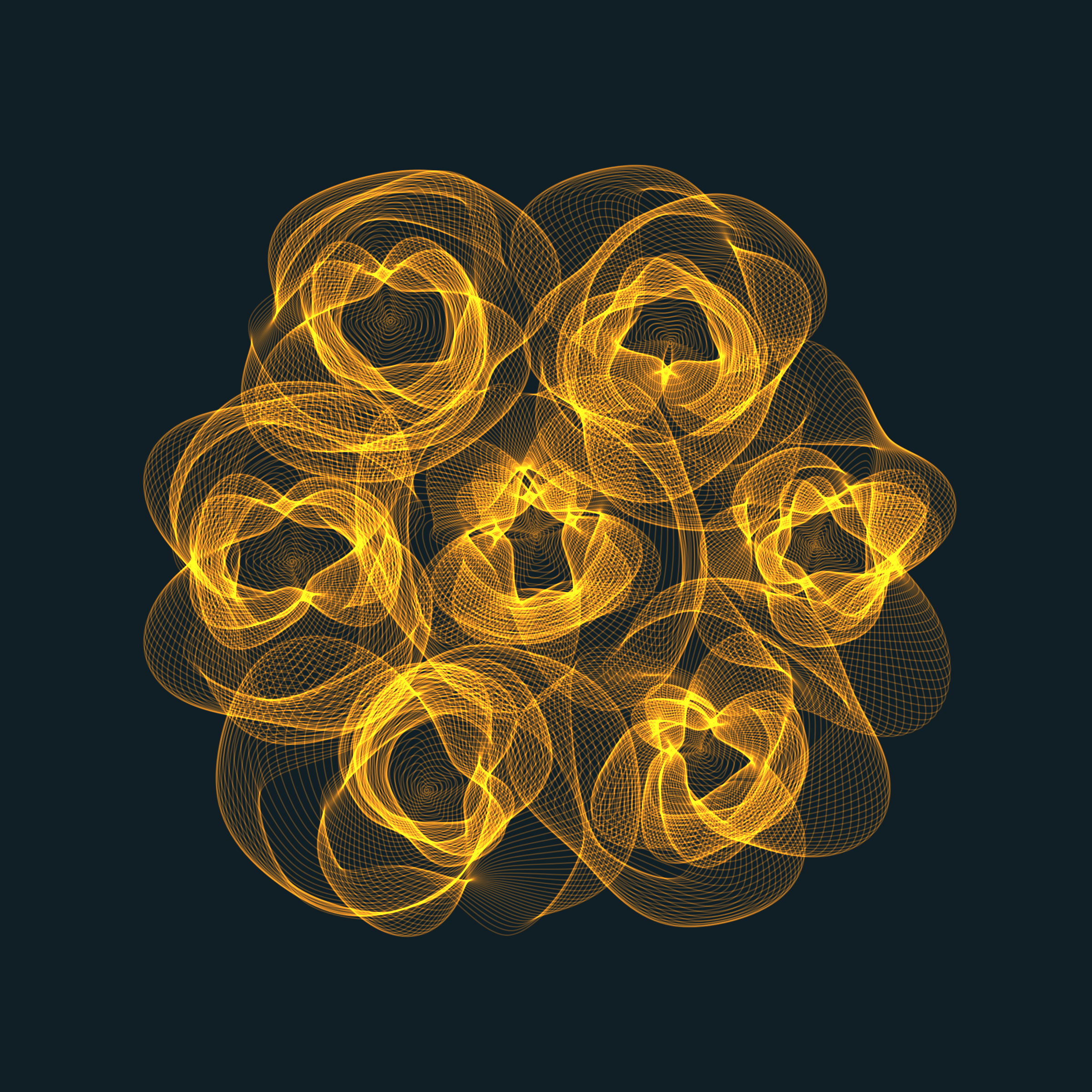 Art Blocks - Art Blocks v2 - Flowers #5069 - NFT # 116005069