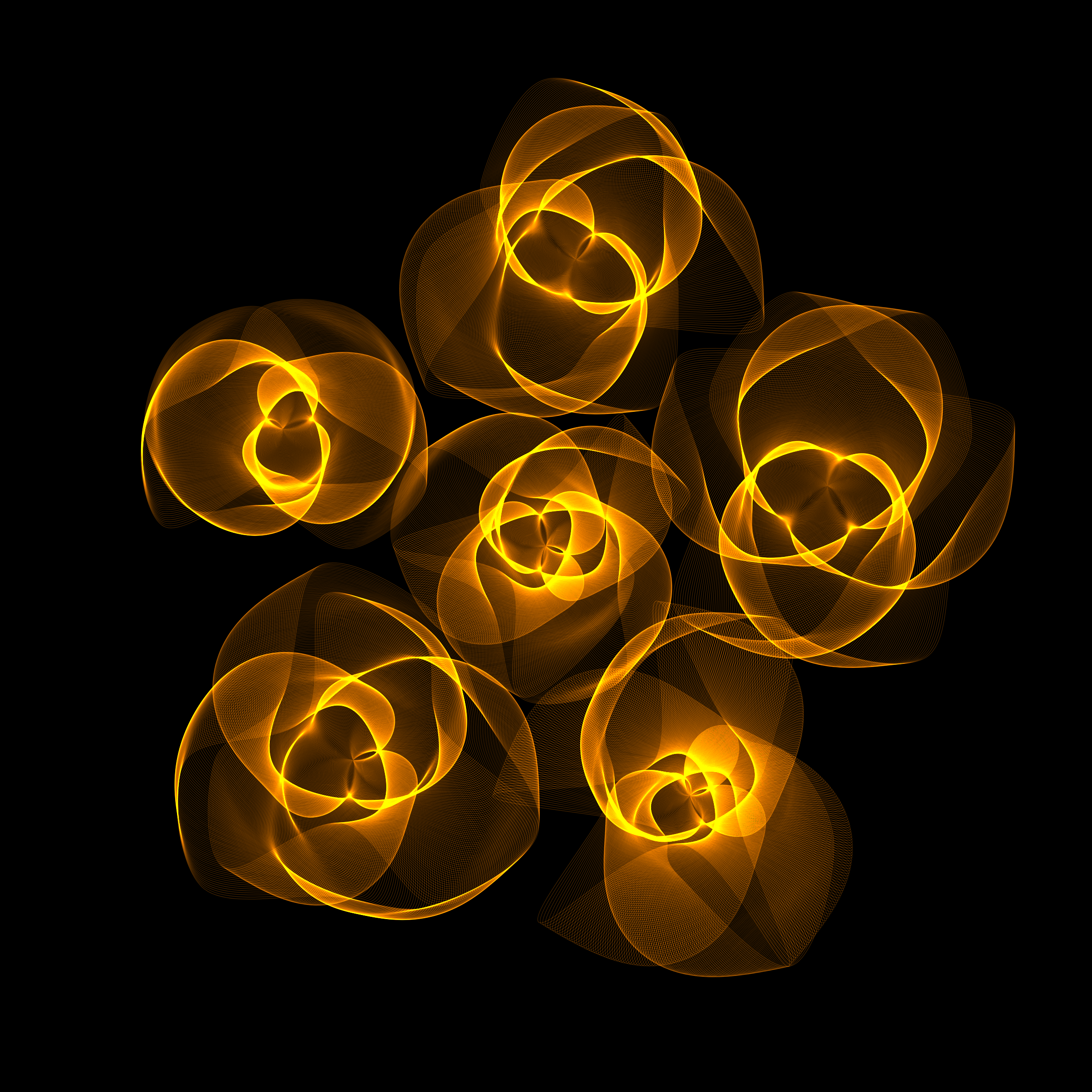 Art Blocks - Art Blocks v2 - Flowers #5071 - NFT # 116005071