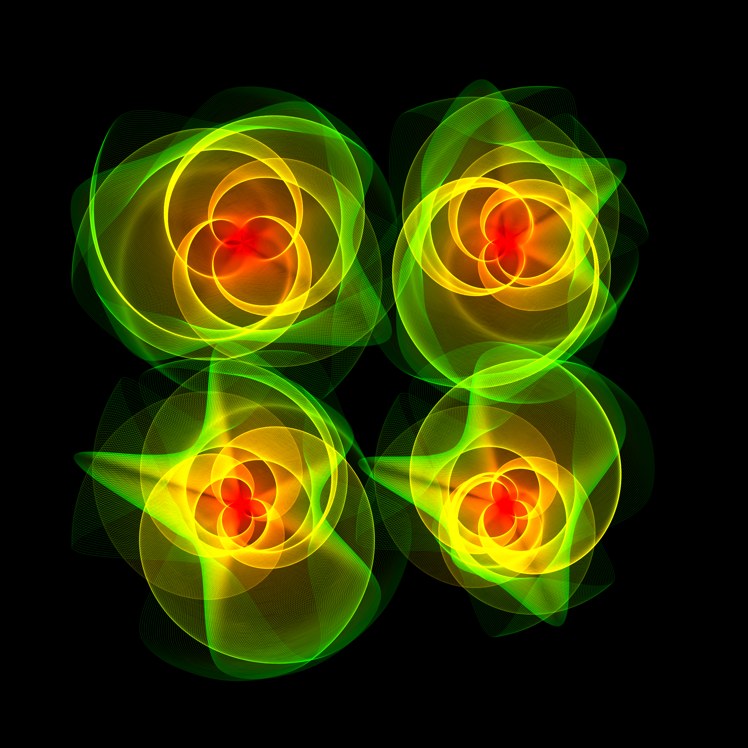 Art Blocks - Art Blocks v2 - Flowers #5072 - NFT # 116005072