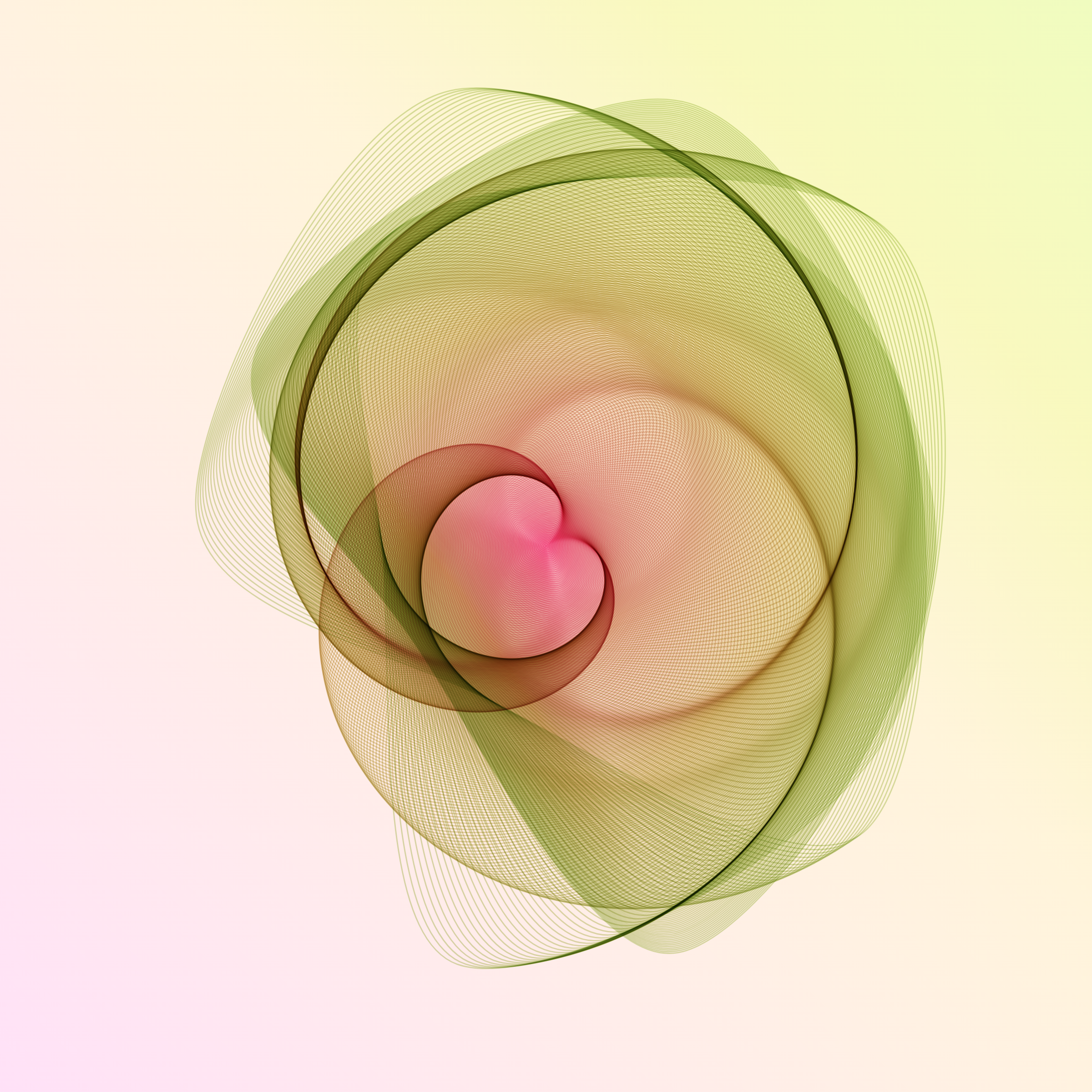 Art Blocks - Art Blocks v2 - Flowers #5073 - NFT # 116005073