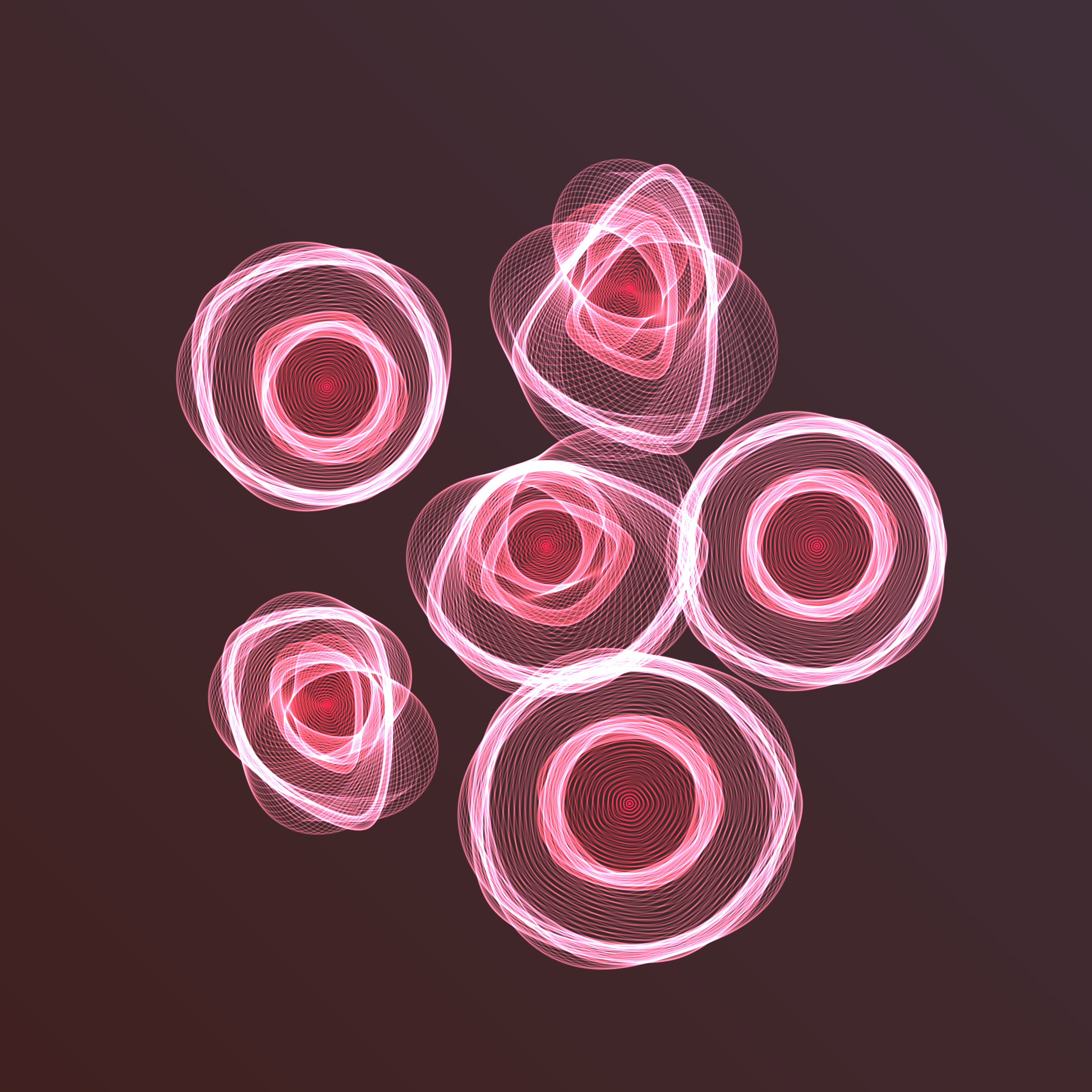 Art Blocks - Art Blocks v2 - Flowers #5074 - NFT # 116005074