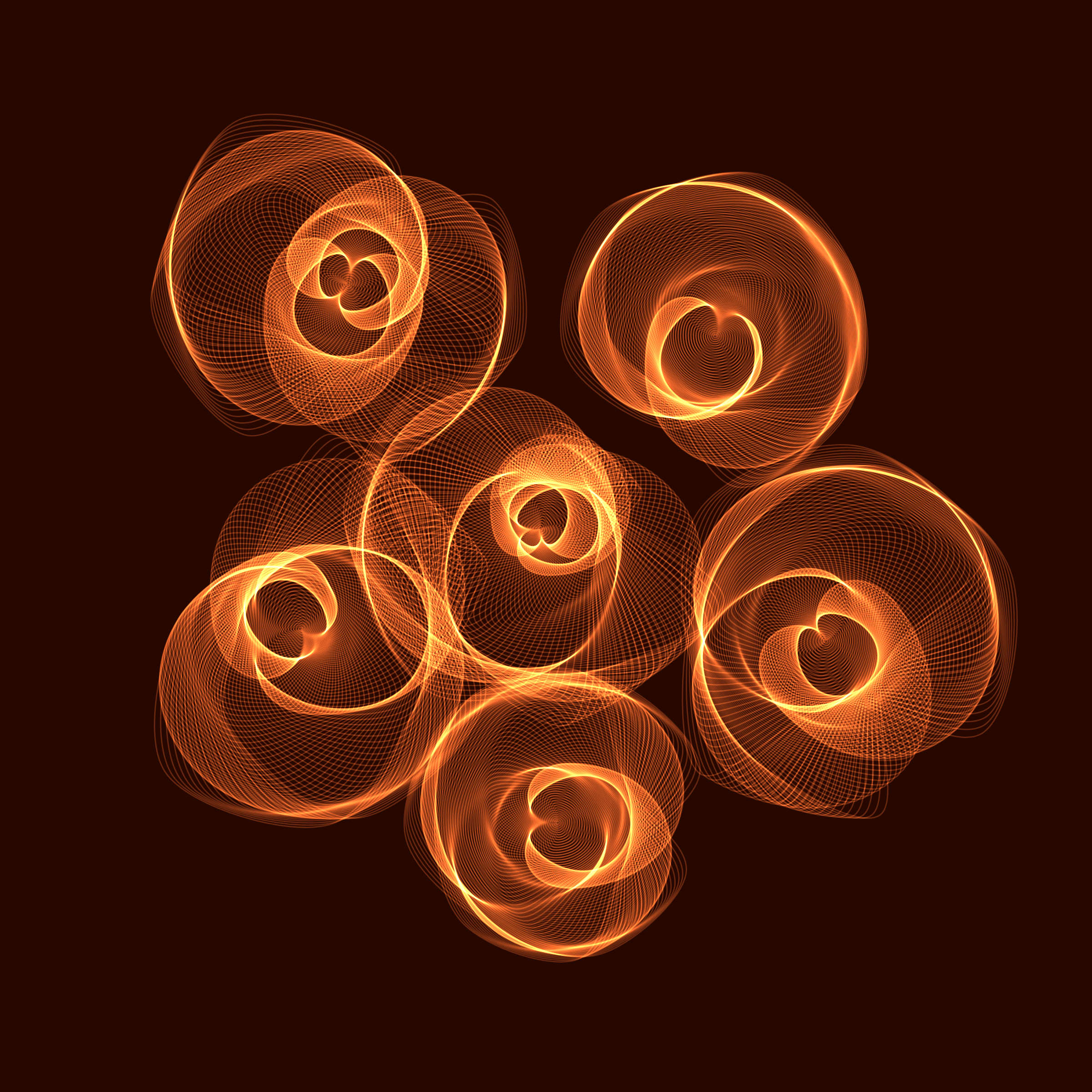 Art Blocks - Art Blocks v2 - Flowers #5081 - NFT # 116005081