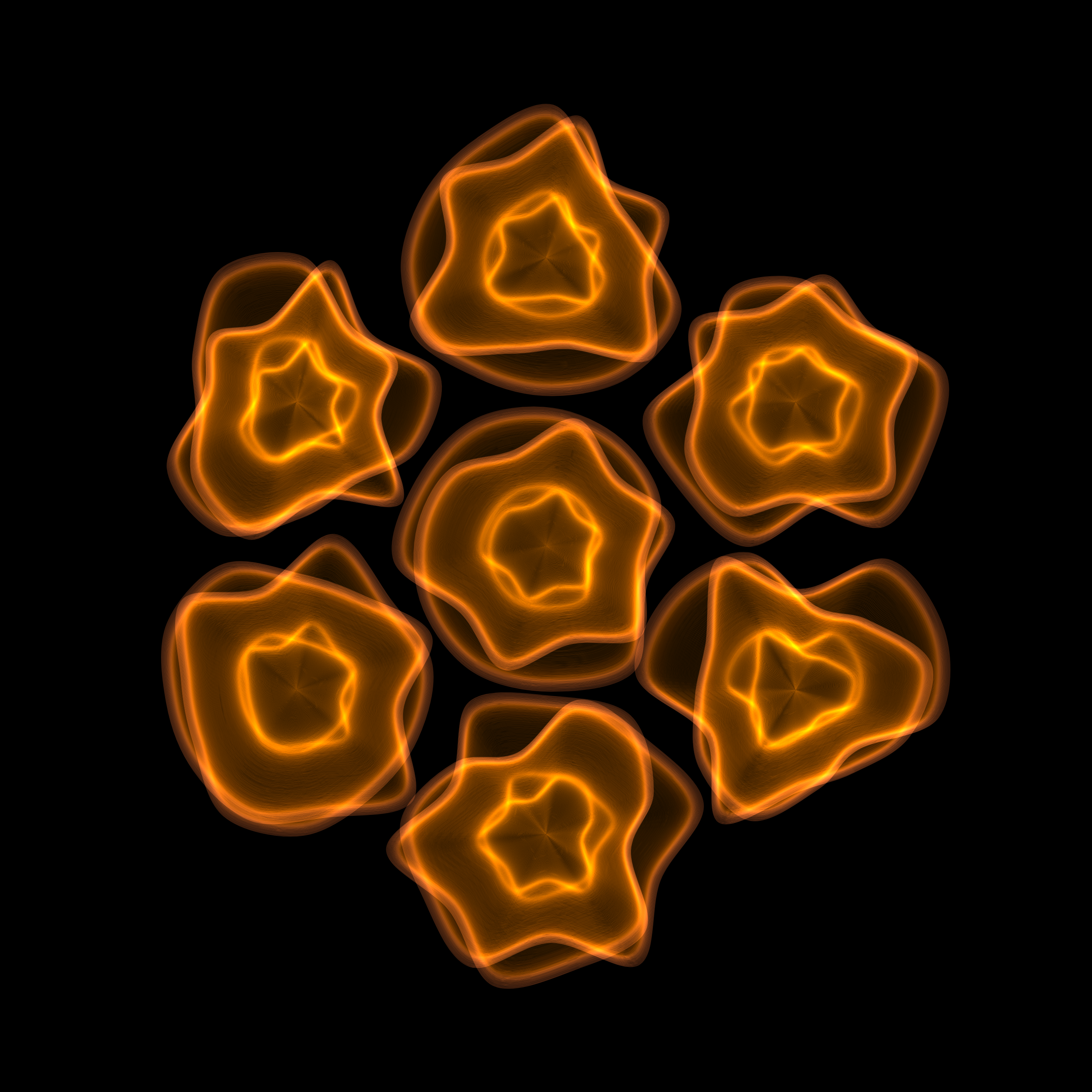 Art Blocks - Art Blocks v2 - Flowers #5083 - NFT # 116005083