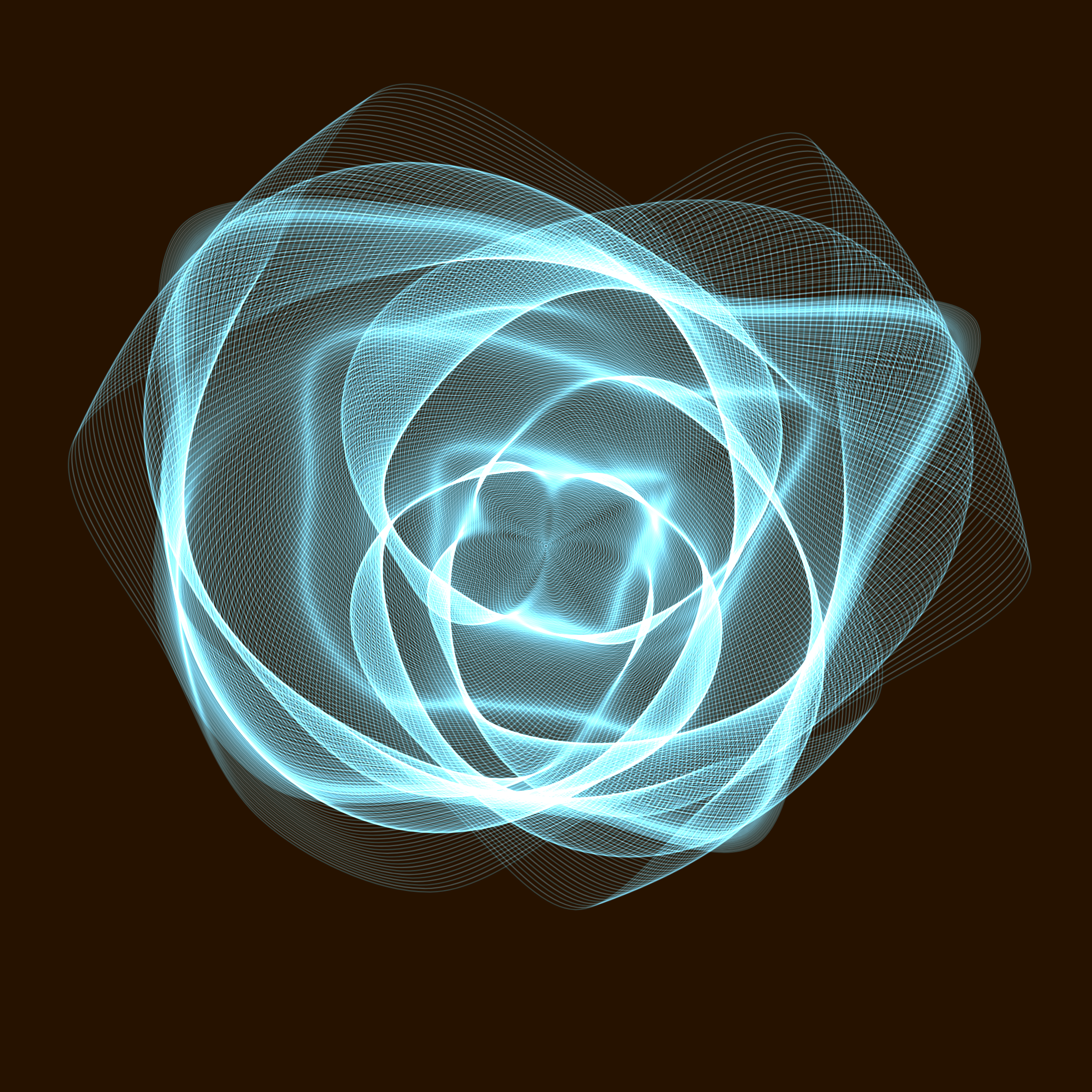 Art Blocks - Art Blocks v2 - Flowers #5085 - NFT # 116005085