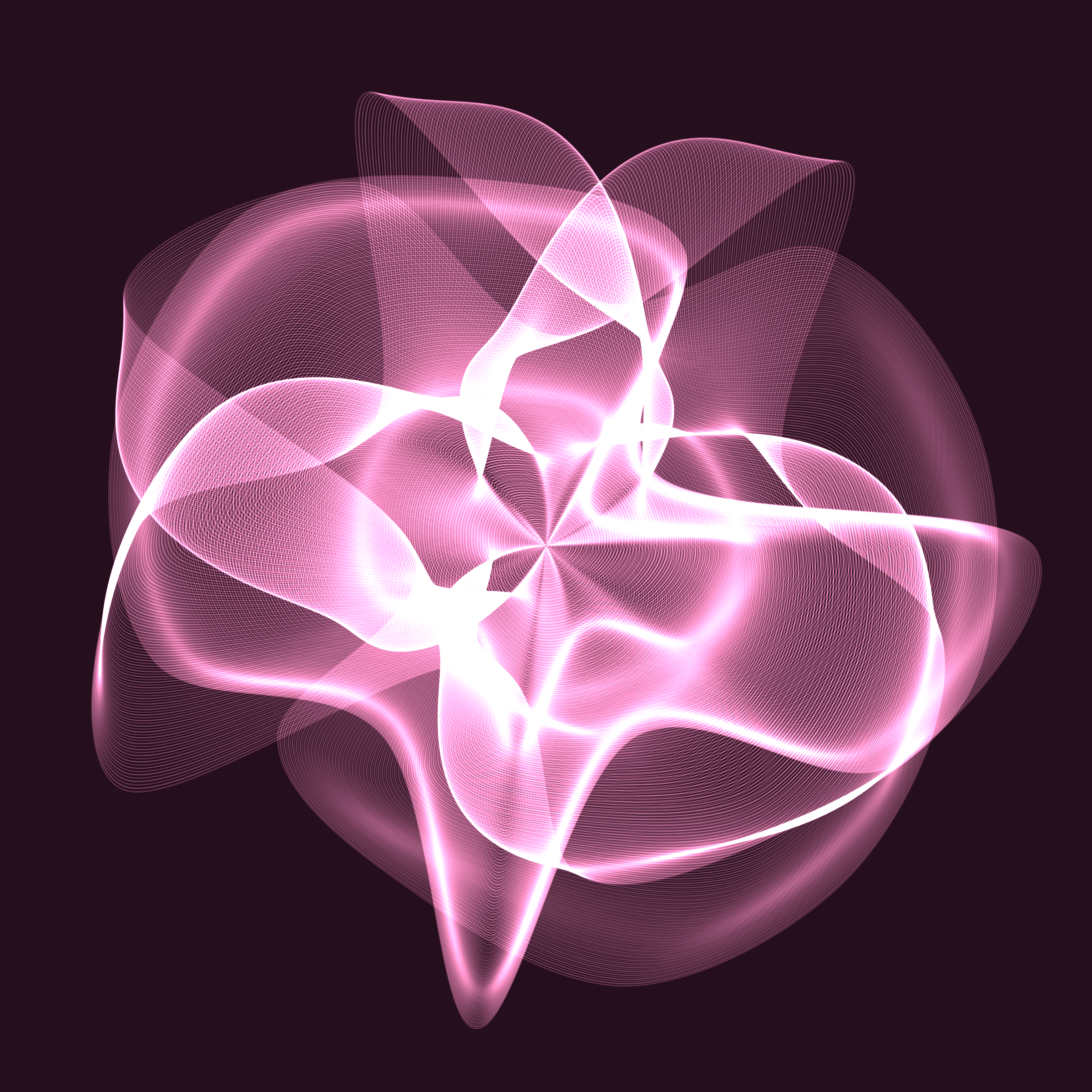 Art Blocks - Art Blocks v2 - Flowers #5107 - NFT # 116005107