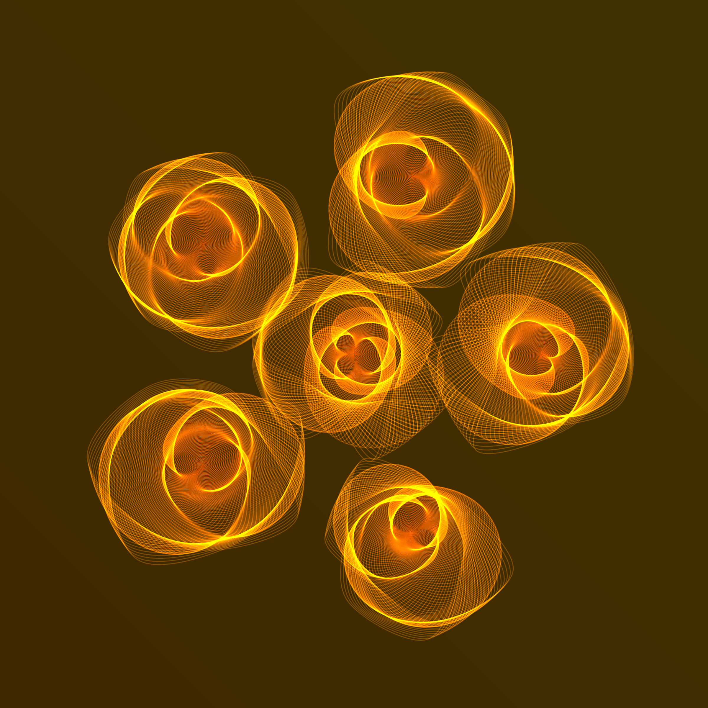 Art Blocks - Art Blocks v2 - Flowers #5109 - NFT # 116005109