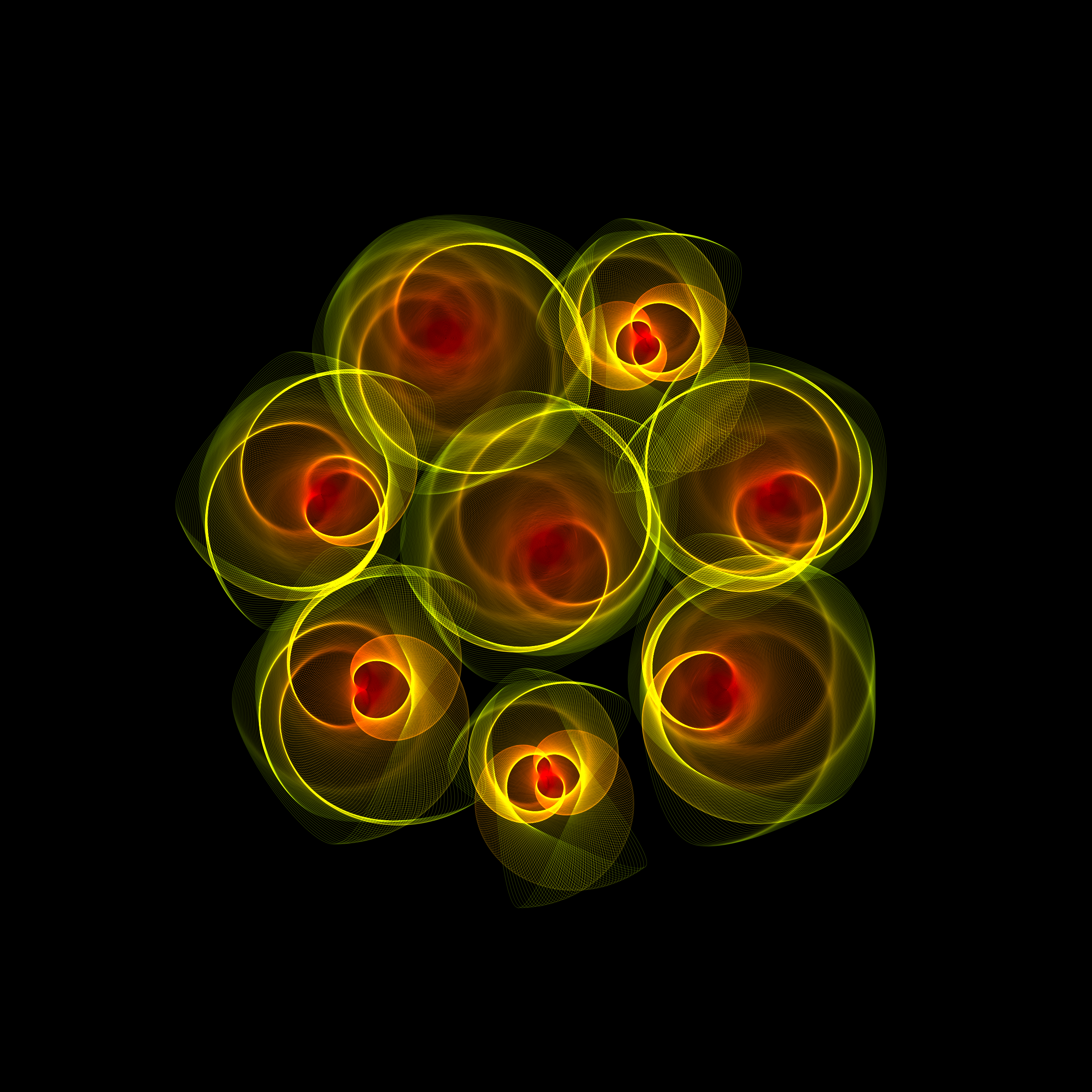 Art Blocks - Art Blocks v2 - Flowers #5114 - NFT # 116005114