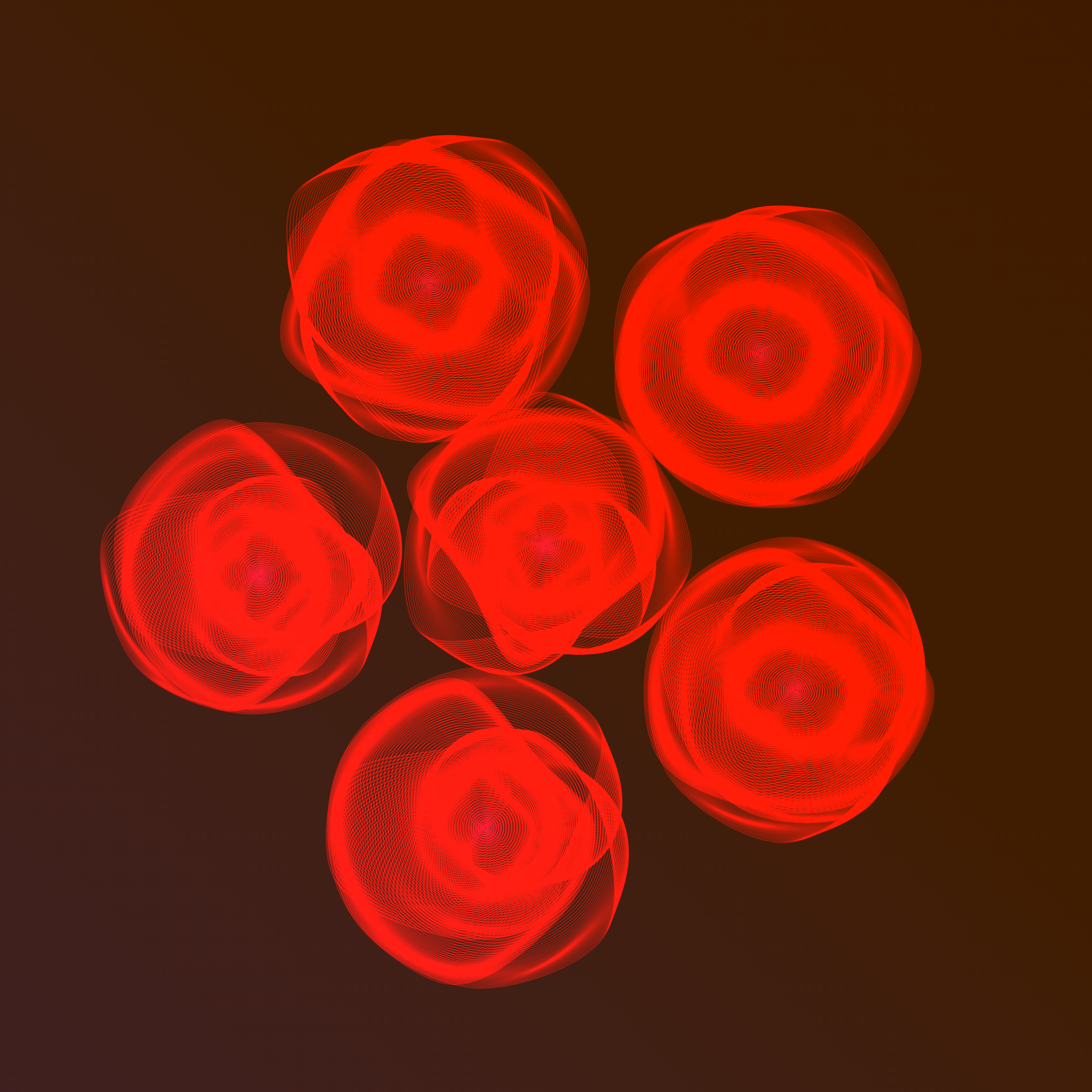 Art Blocks - Art Blocks v2 - Flowers #5120 - NFT # 116005120