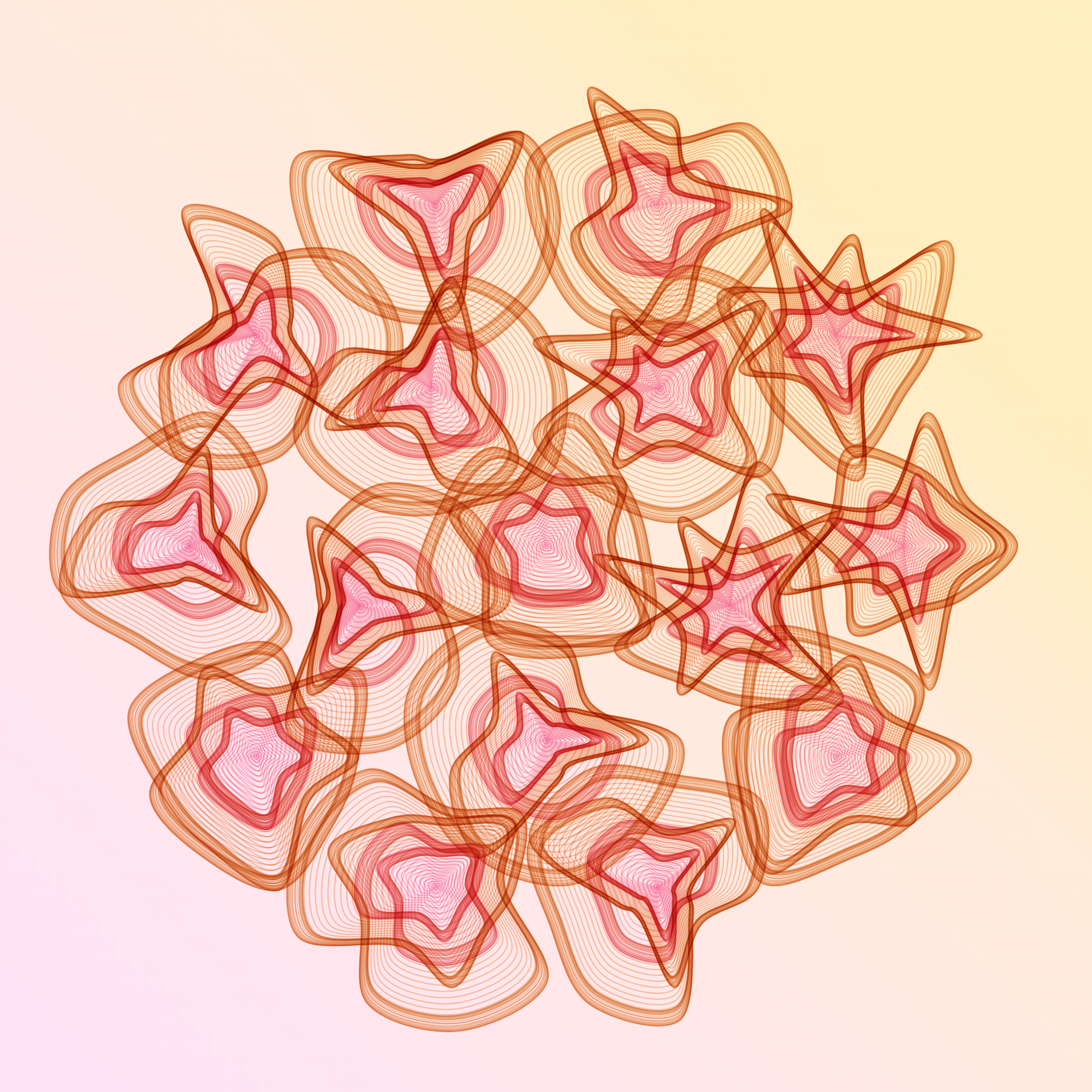 Art Blocks - Art Blocks v2 - Flowers #5125 - NFT # 116005125