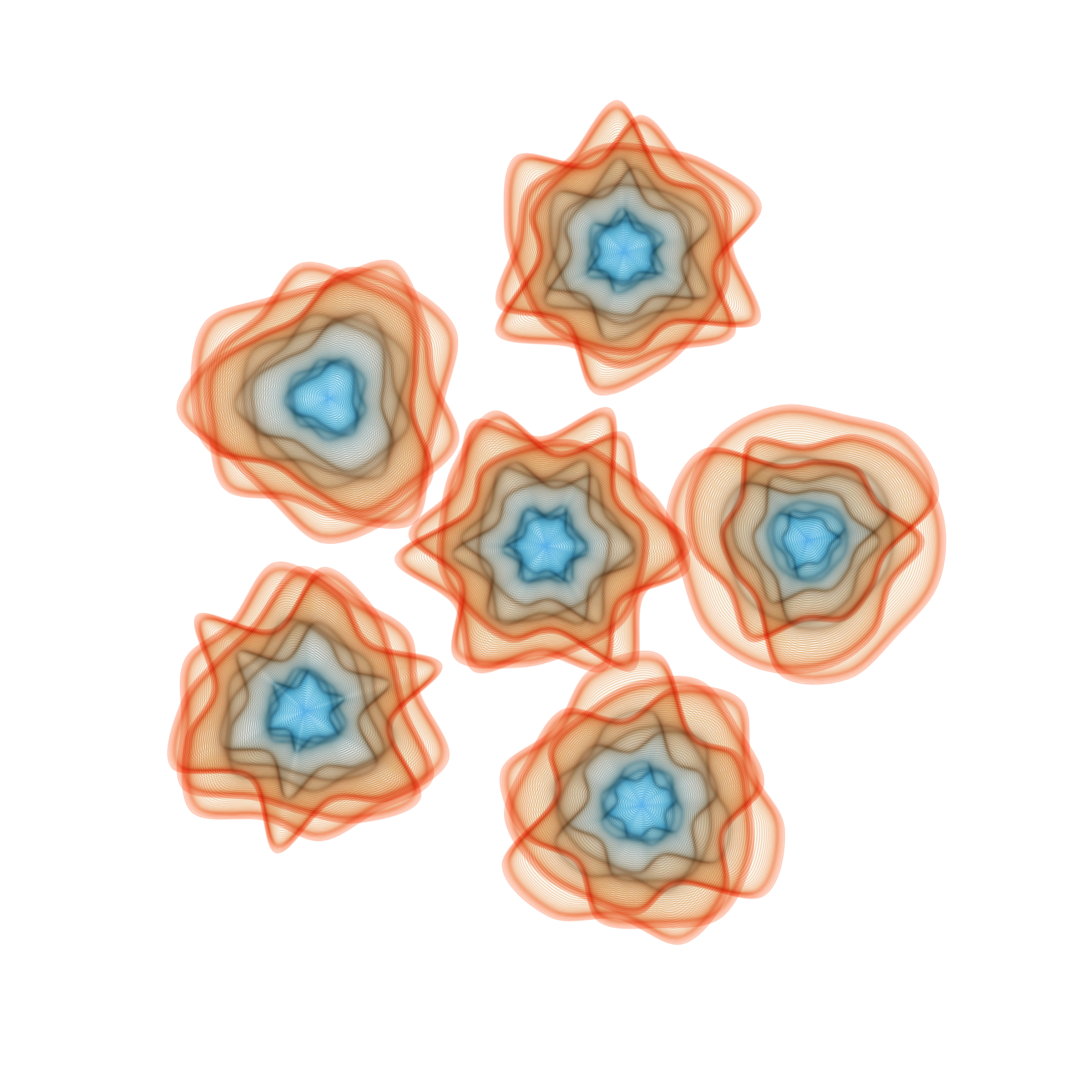 Art Blocks - Art Blocks v2 - Flowers #5142 - NFT # 116005142