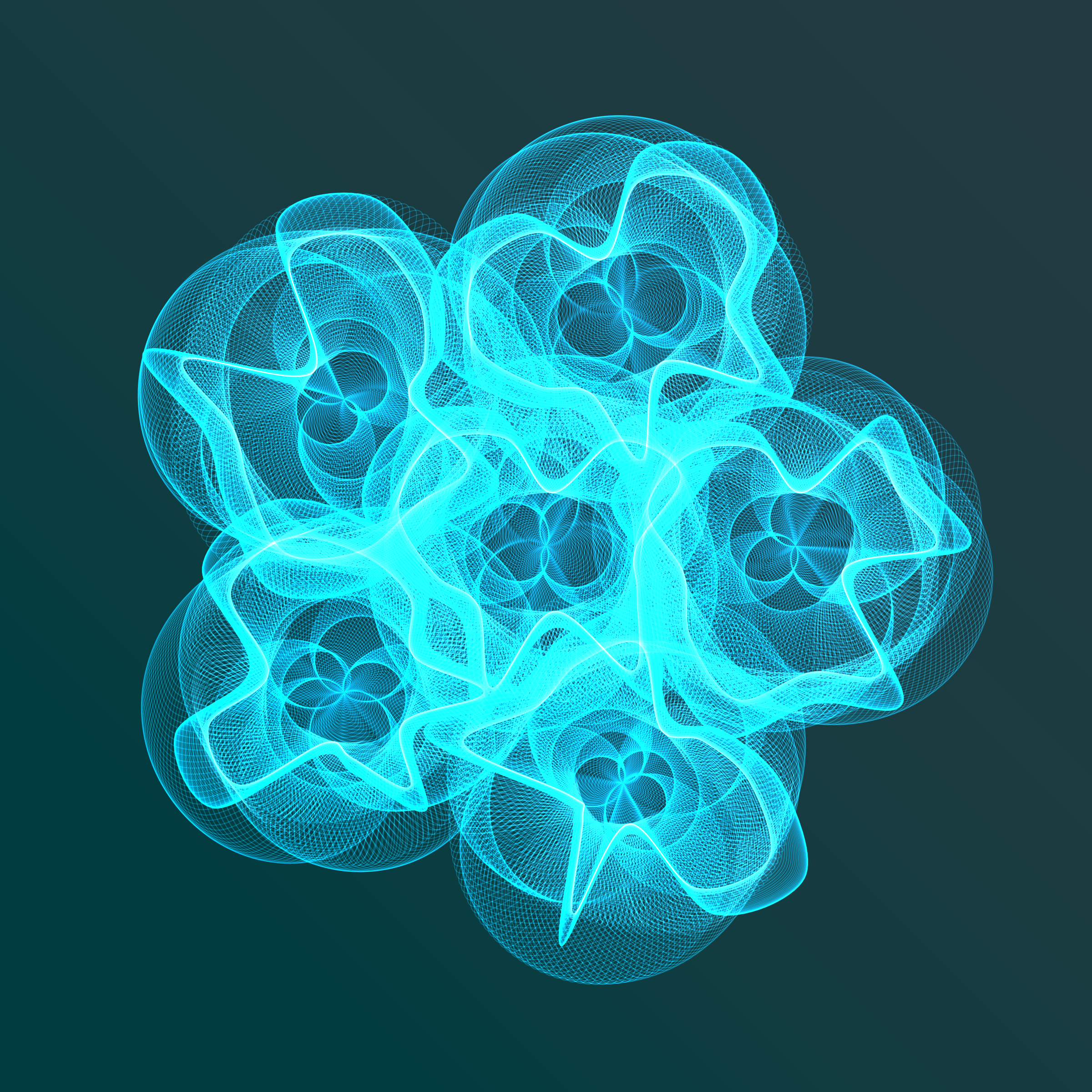 Art Blocks - Art Blocks v2 - Flowers #5145 - NFT # 116005145