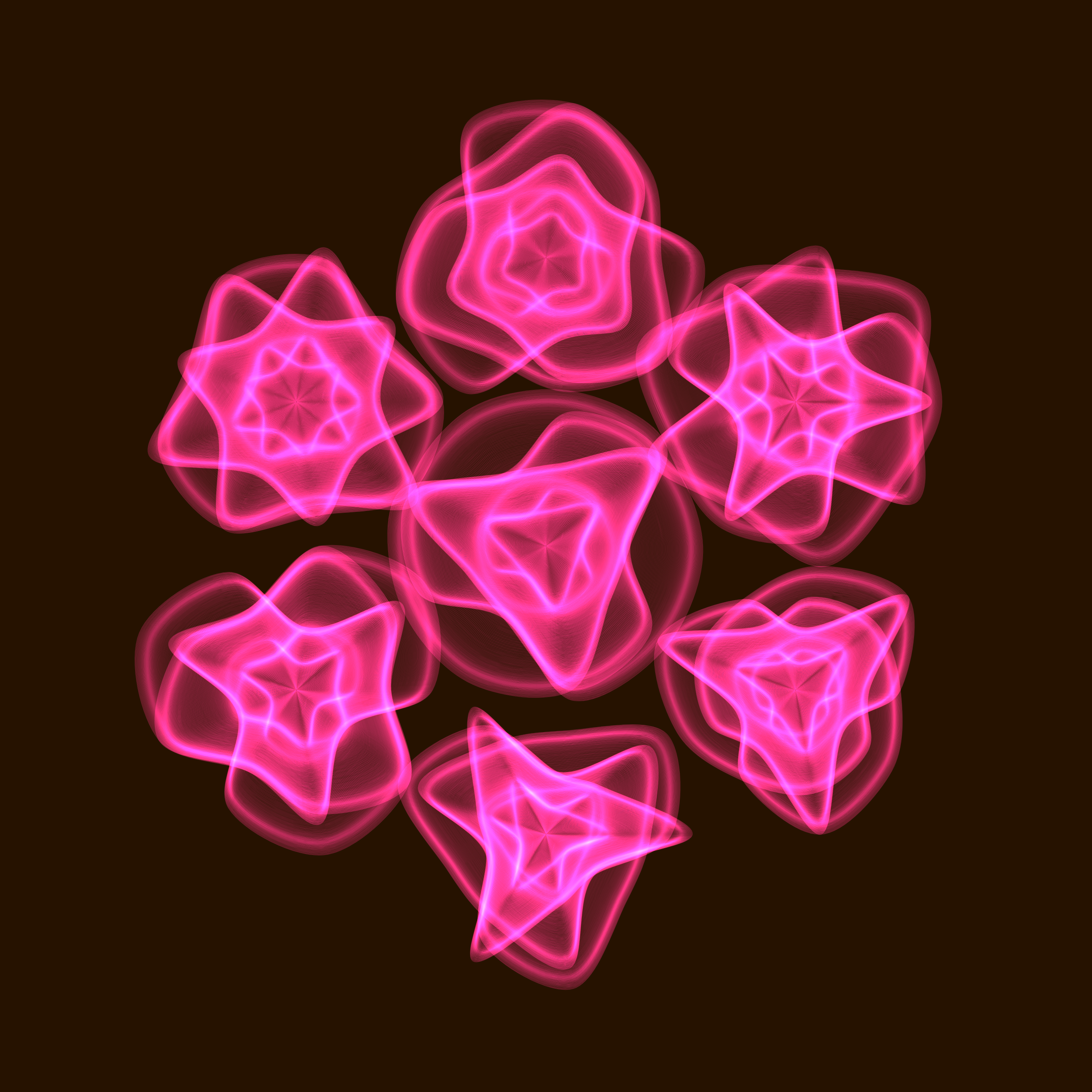 Art Blocks - Art Blocks v2 - Flowers #5147 - NFT # 116005147