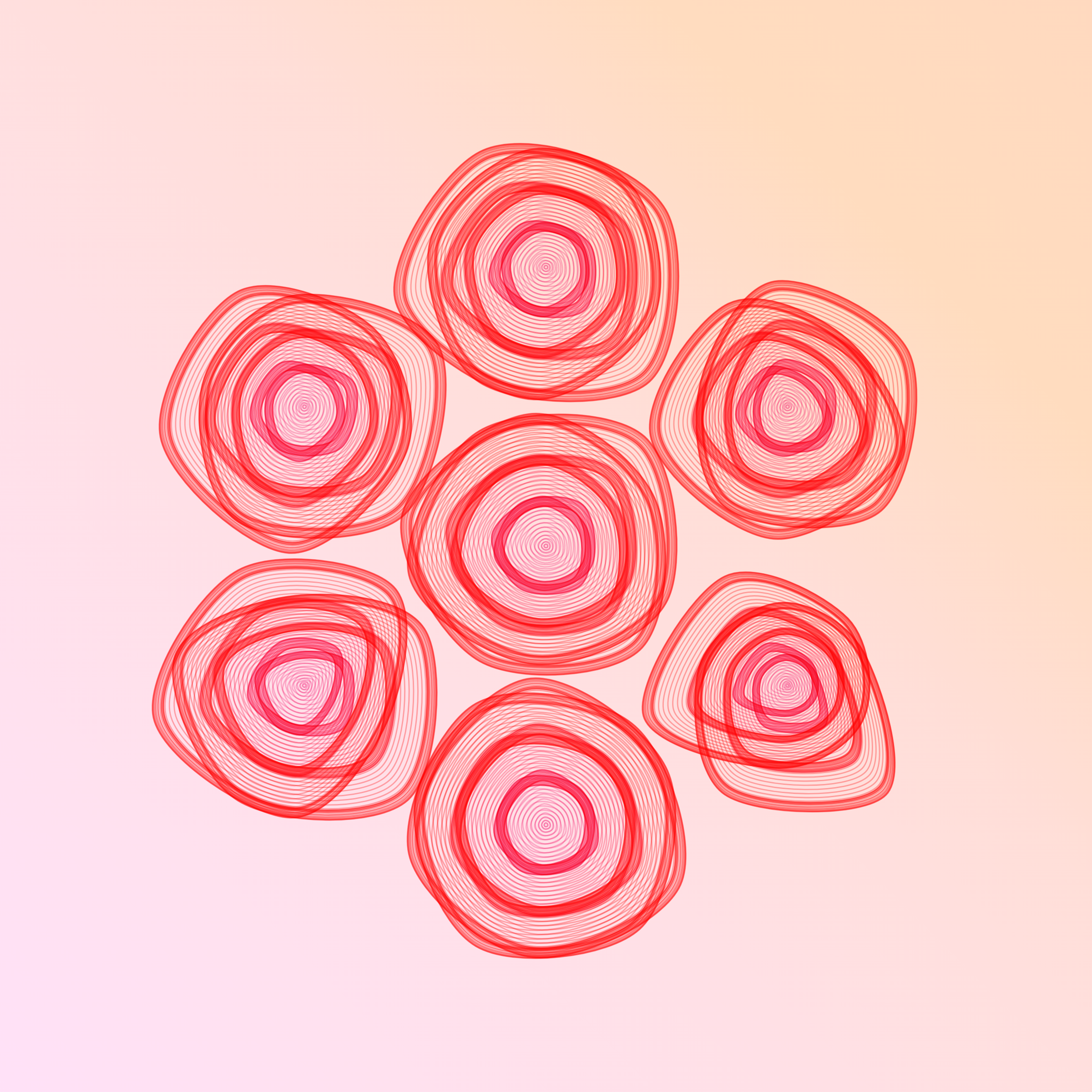 Art Blocks - Art Blocks v2 - Flowers #5148 - NFT # 116005148