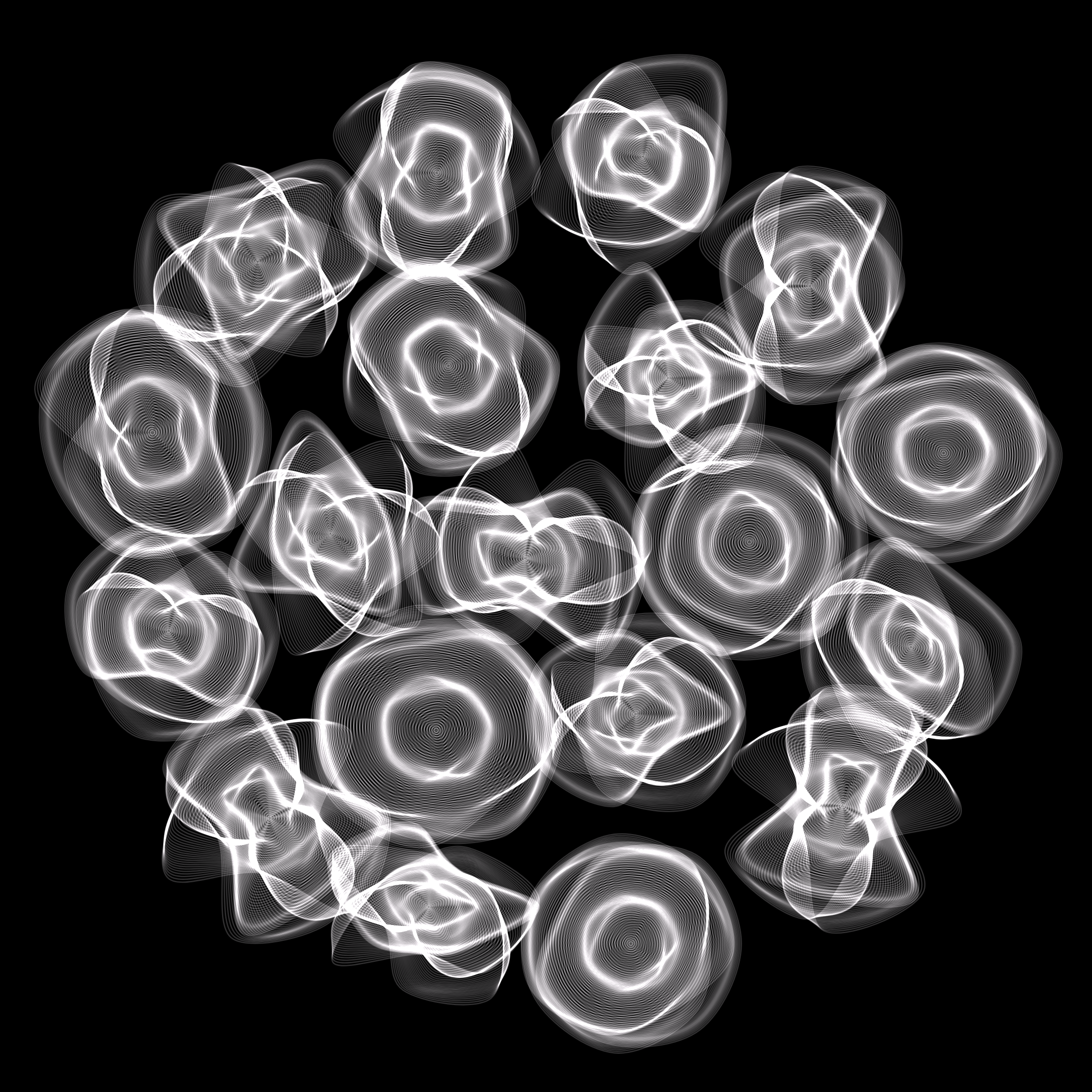 Art Blocks - Art Blocks v2 - Flowers #5150 - NFT # 116005150