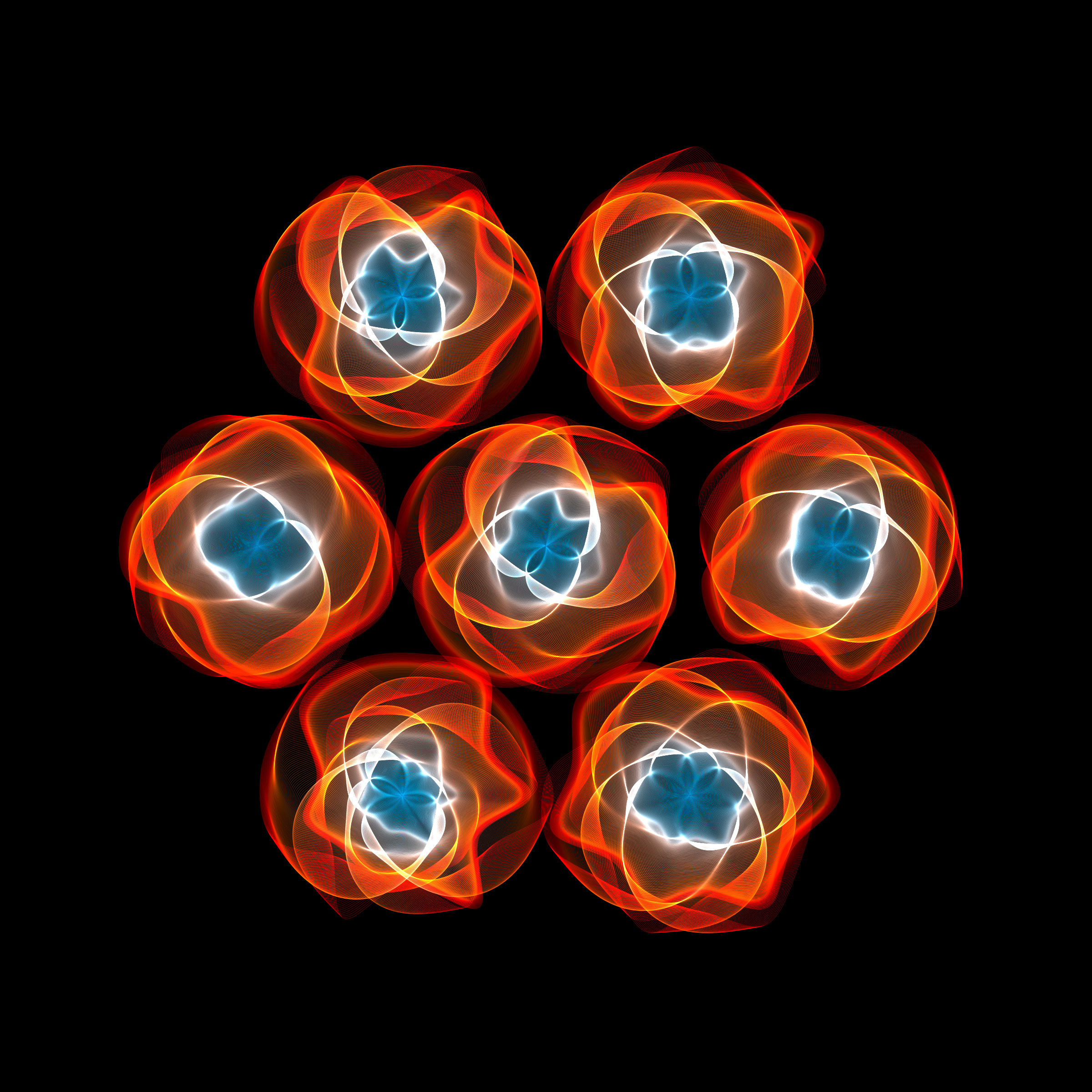 Art Blocks - Art Blocks v2 - Flowers #5155 - NFT # 116005155