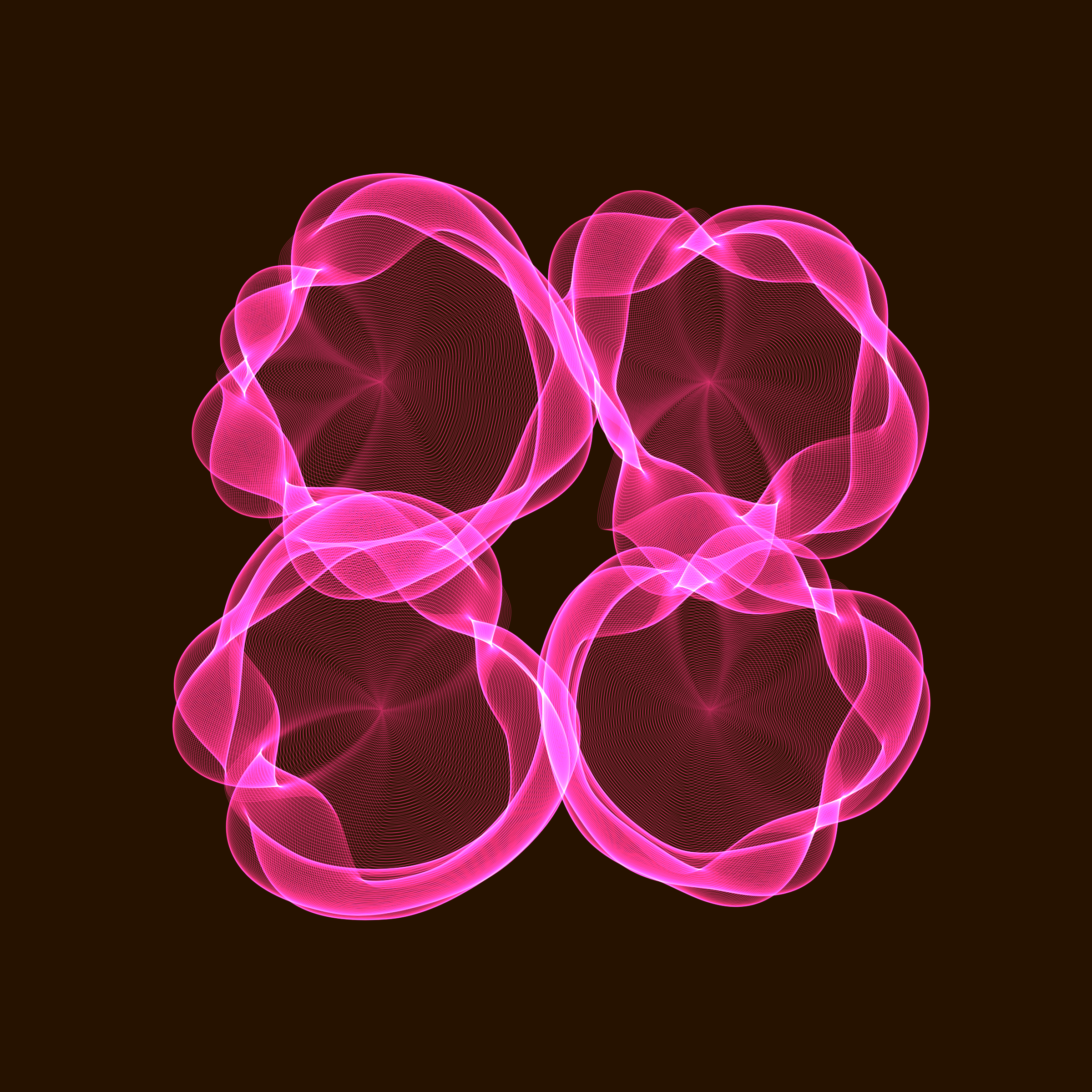 Art Blocks - Art Blocks v2 - Flowers #5164 - NFT # 116005164