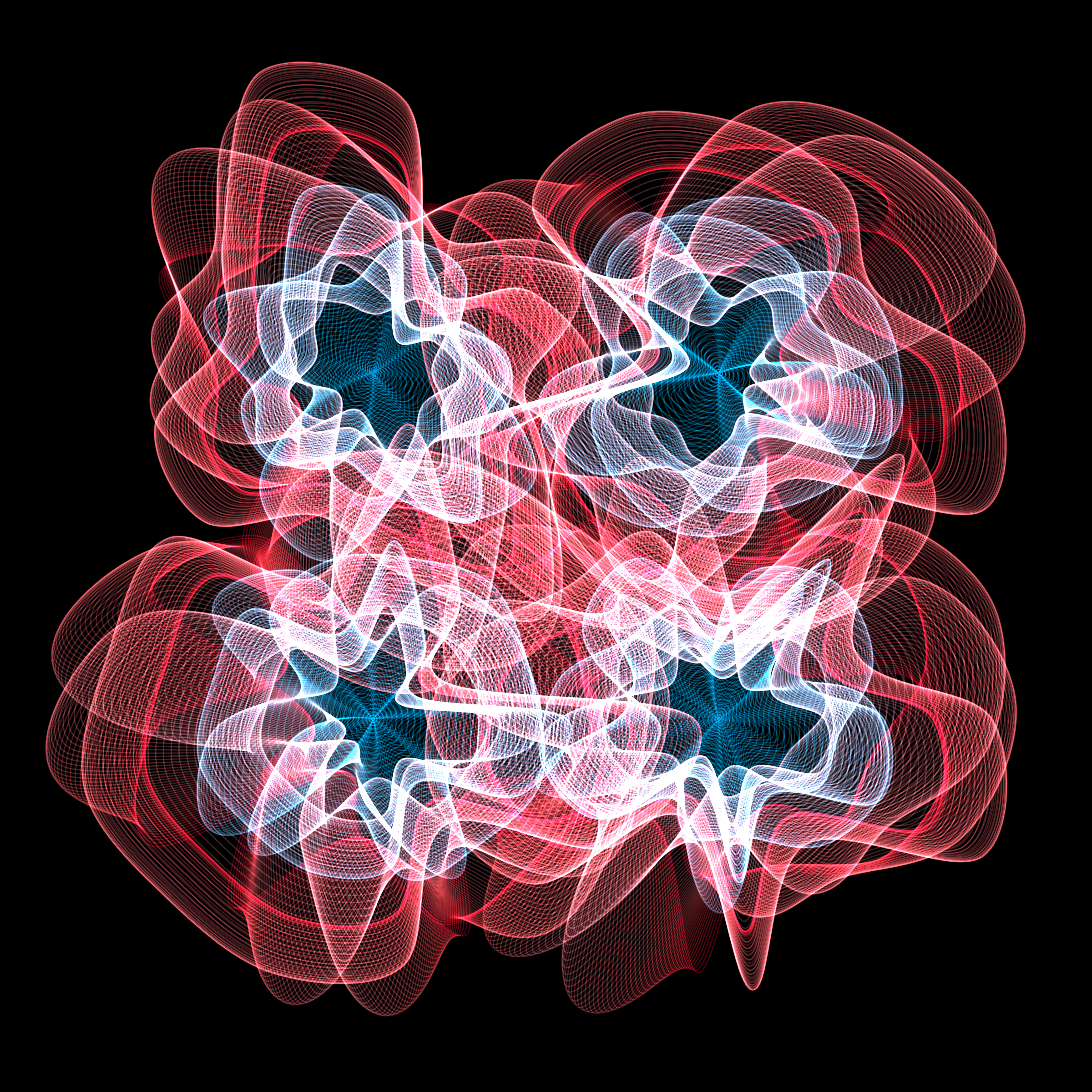 Art Blocks - Art Blocks v2 - Flowers #5166 - NFT # 116005166